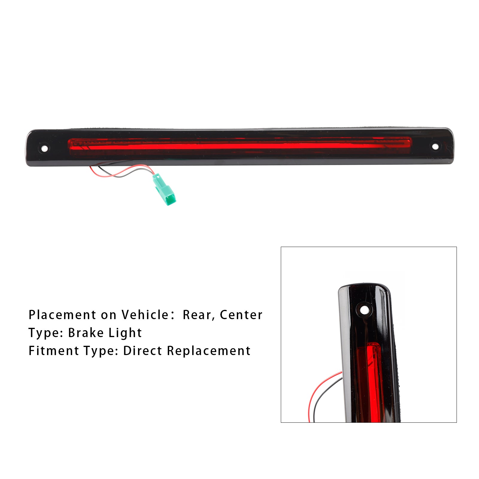 3. brzdové svetlo 15264475 pre Buick Chevy Oldsmobile Pontiac Saturn Van