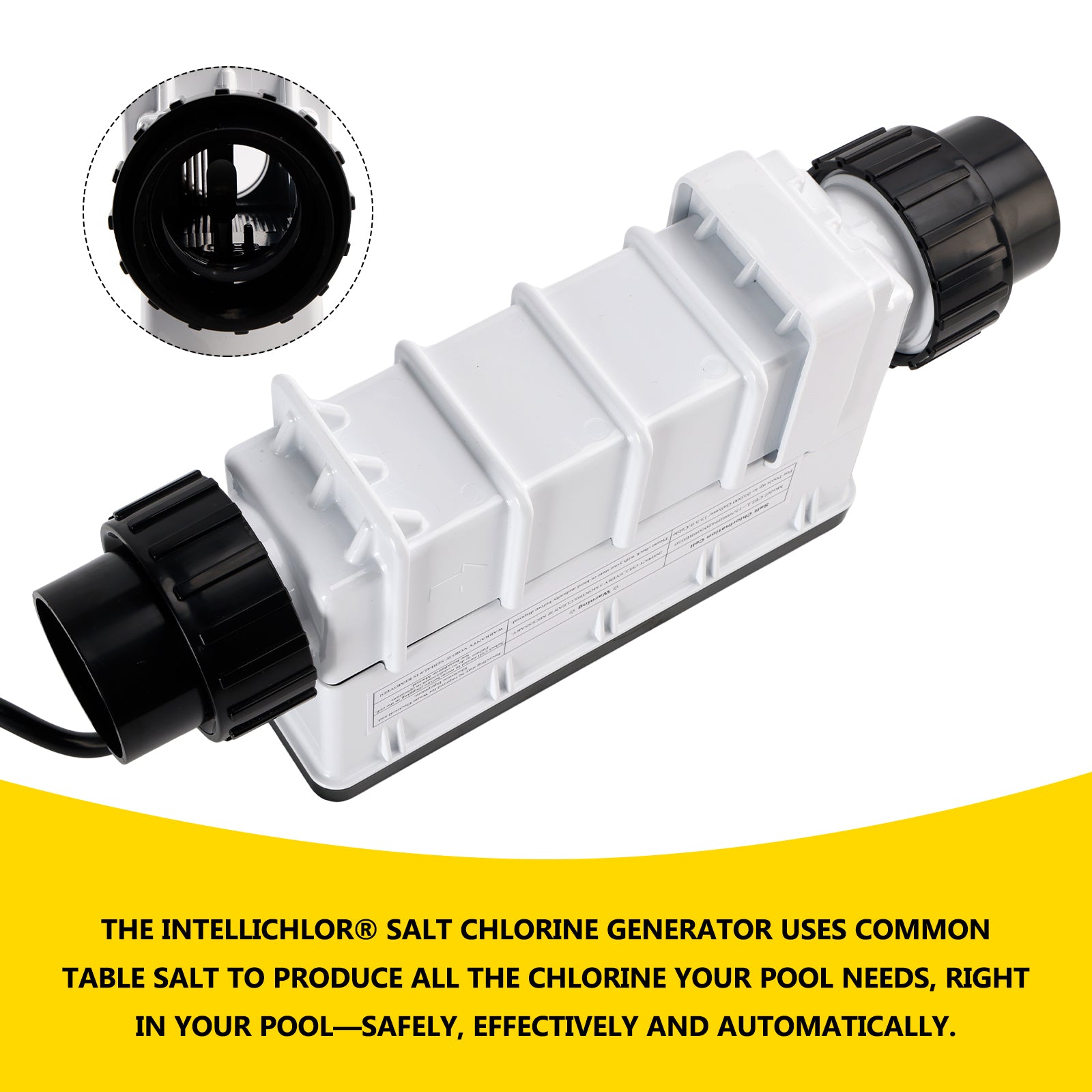 IC20 EC-520554 Saltizador de clorinador de sal de 20.000 galões piscina de água salgada