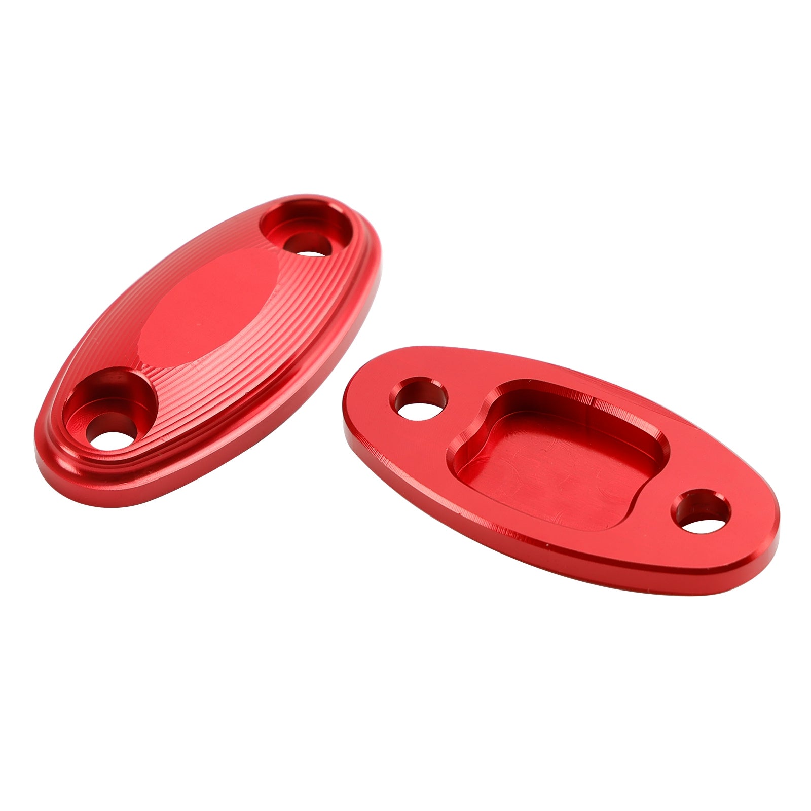 ALUMINUM MIRROR BLOCK OFF PLATES HOLE CAPS FOR HONDA CBR 650 F R 2014-2019