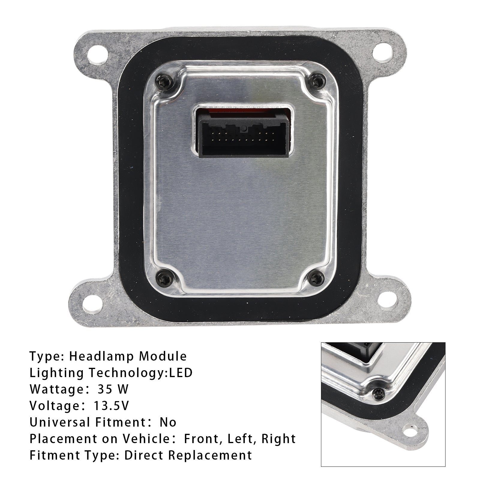 2016-2019 Ford Explorer LED-strålkastarmodul Styrenhet FB5313B626C