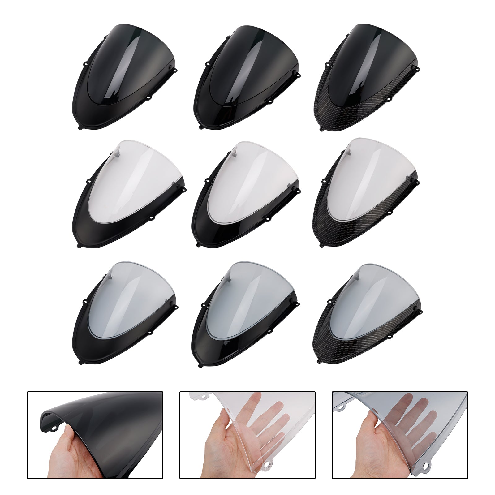 Koplamp Kuip Voorruit Voorruit geschikt voor Aprilia RS 660 2020-2024