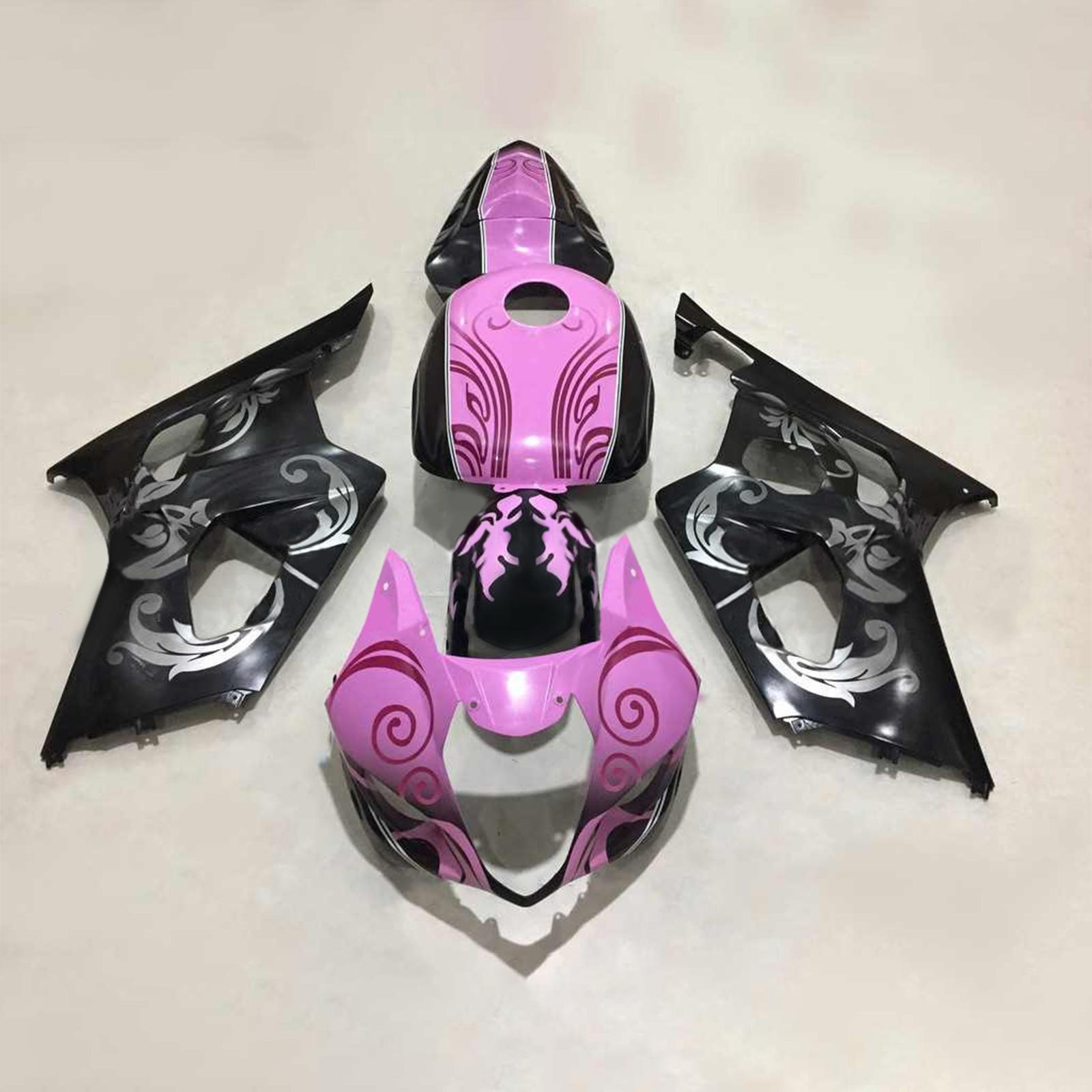 2003-2004 Suzuki GSXR1000 K3 Kit de carénage injection amotopart Bodywork Plastic Abs # 123