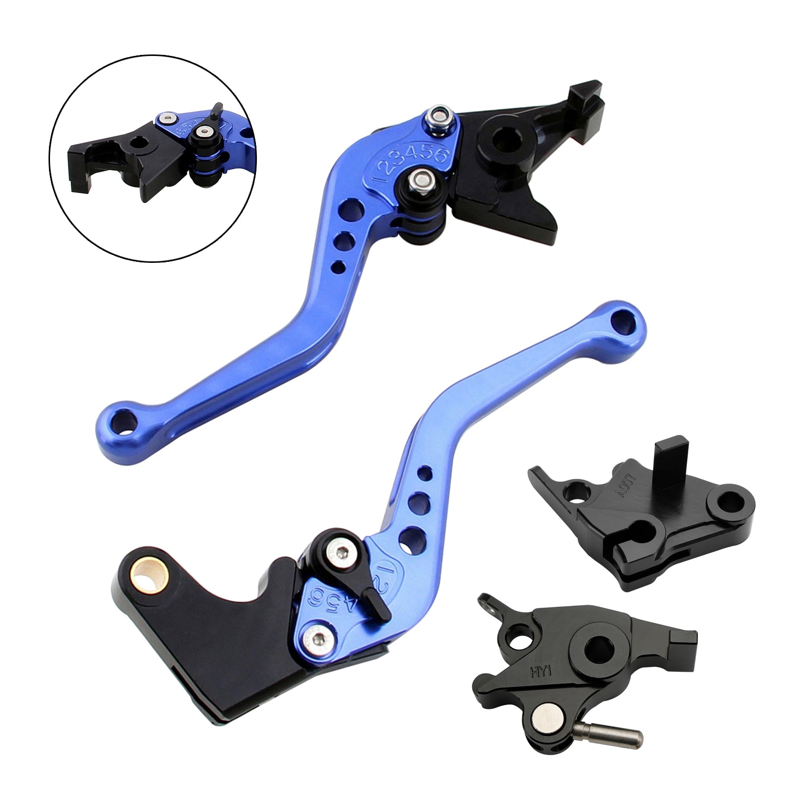 Ny kort kopplingsbromsspak Fit för CFMOTO 400NK 650NK 650MT 650GT 2020-21