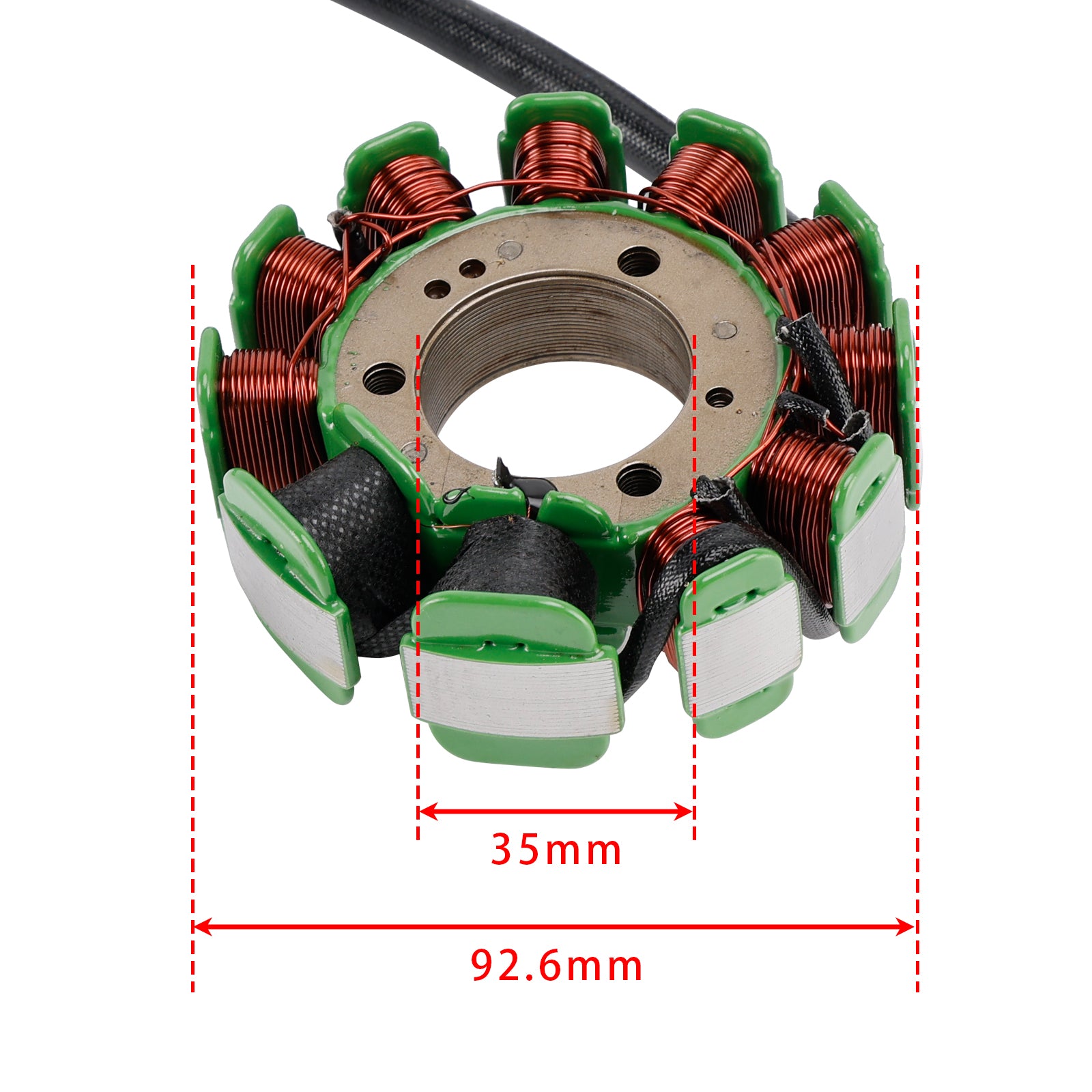 STATOR SPOEL ALTERNATOR 00128947 VOOR KYMCO DINK - BET&WIN - MALAGUTI F18 125/150