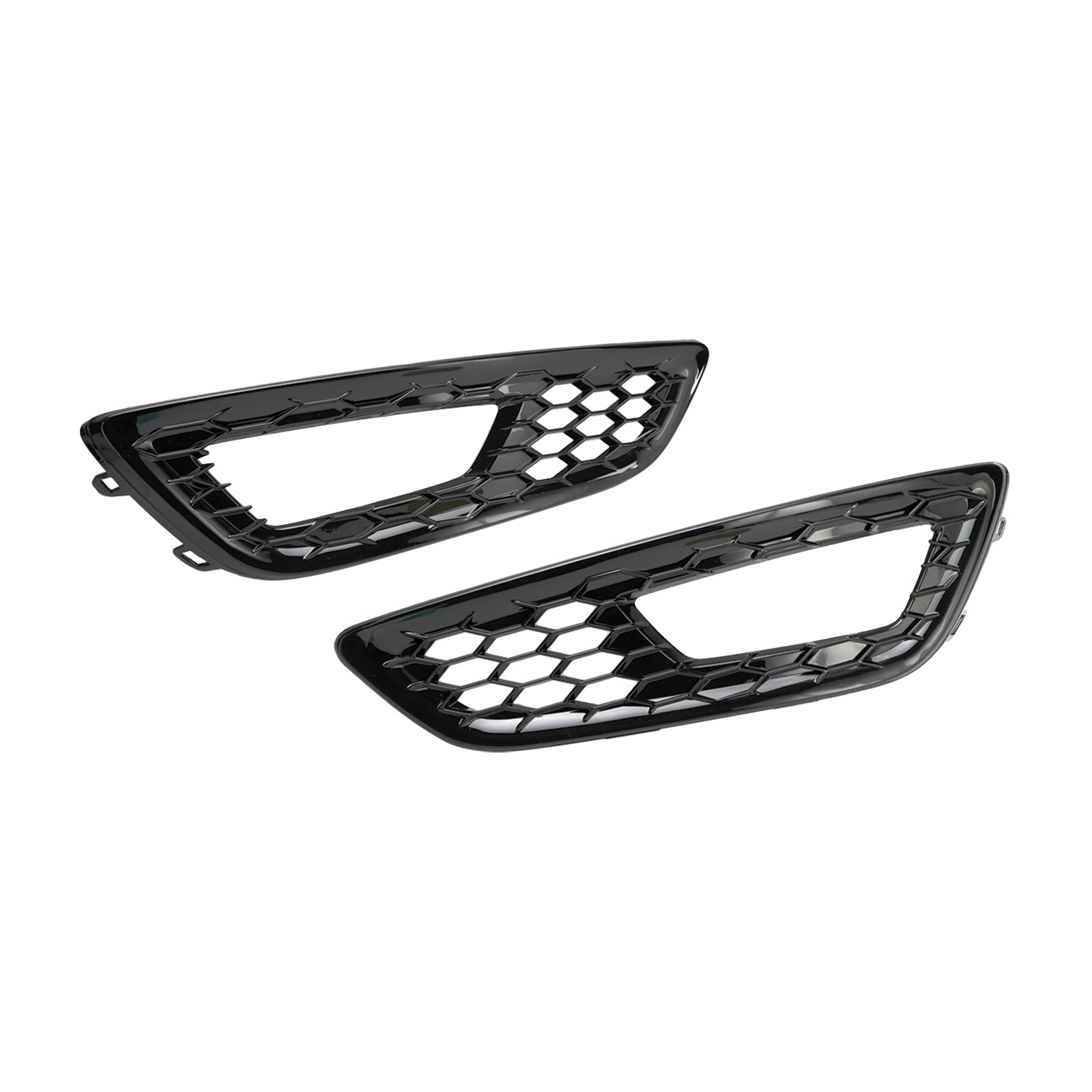 2015-2018 Ford Focus 2PCS Front Bumper Fog Light Lamp Cover Bezel Grille F1EZ15266D