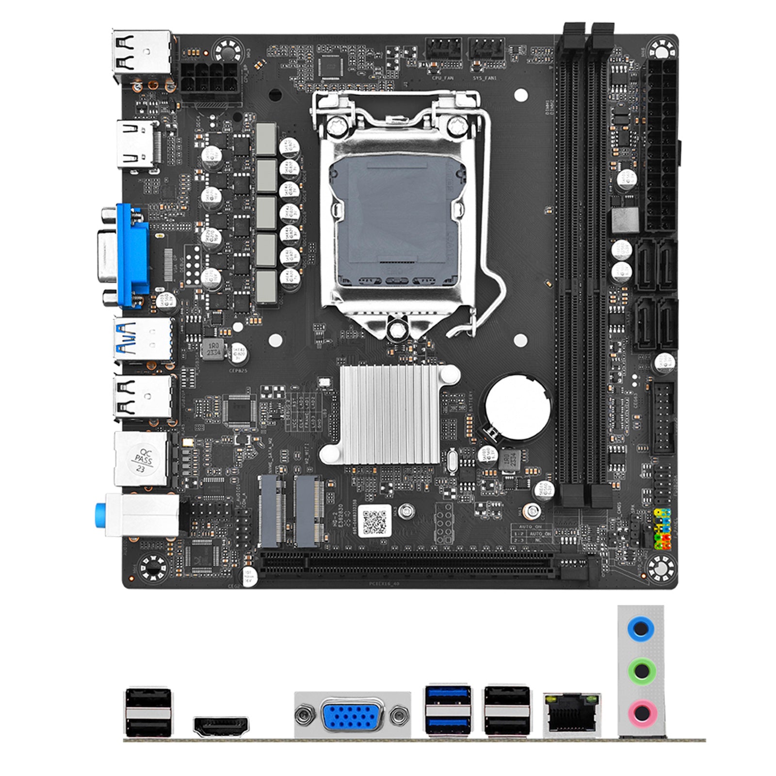 H510M-I placa base de ordenador LGA1200 CPU 1200-Pin DDR4 NVME WIFI placa placa PC