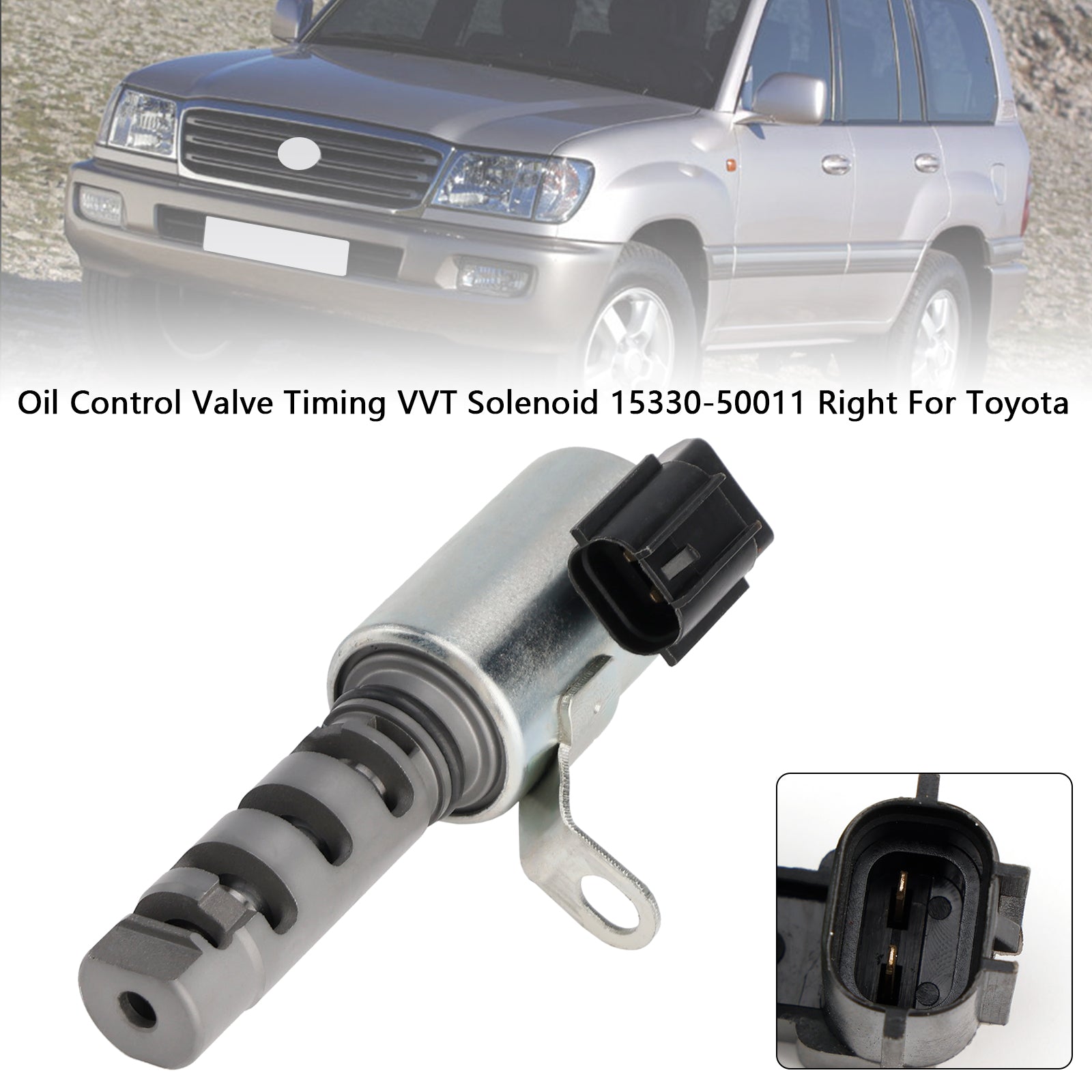 Oljekontrollventil Timing VVT Solenoid 15330-50011 Höger för Toyota