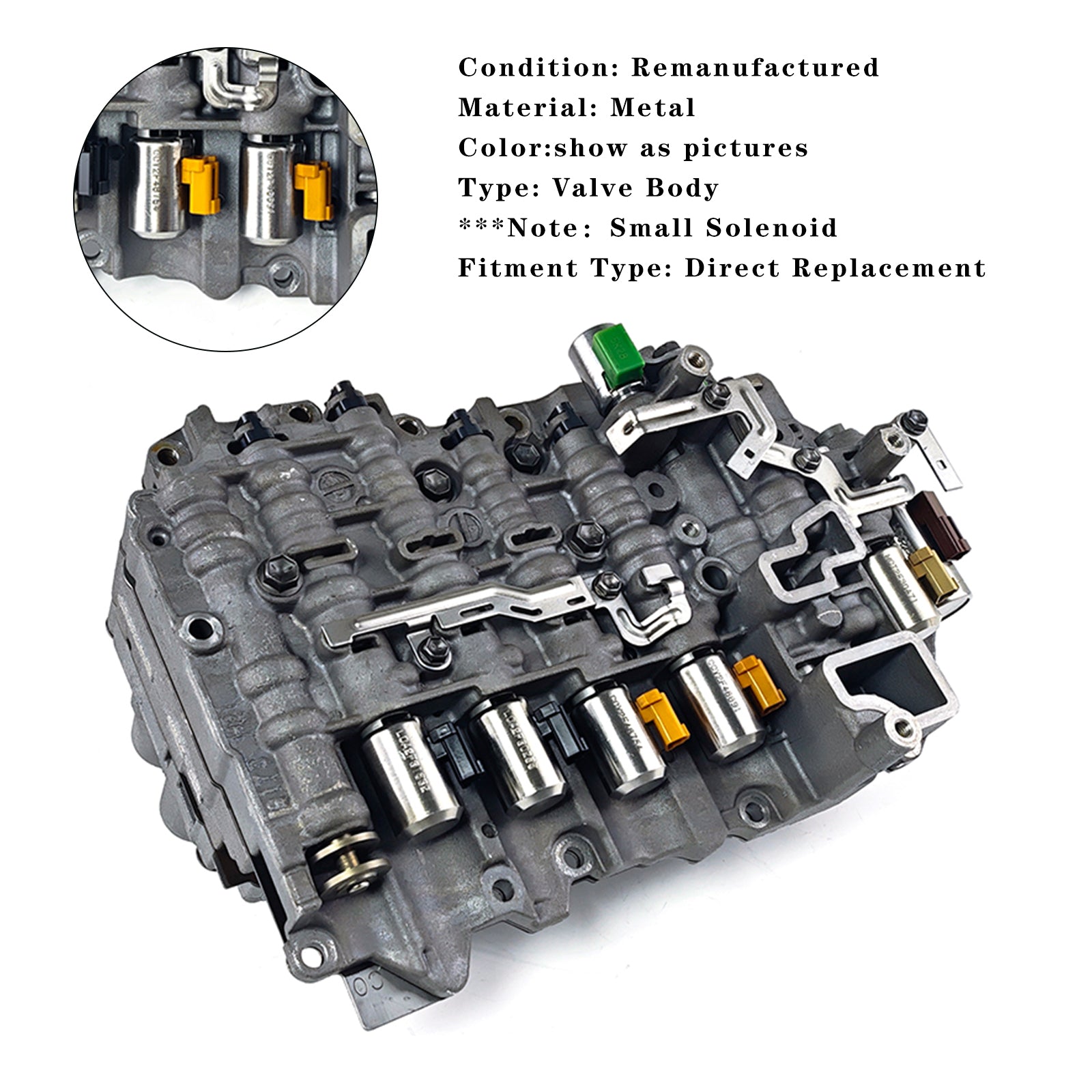 09M Transmission Valve Body w/ Solenoids For VW Audi Mini 2003-On