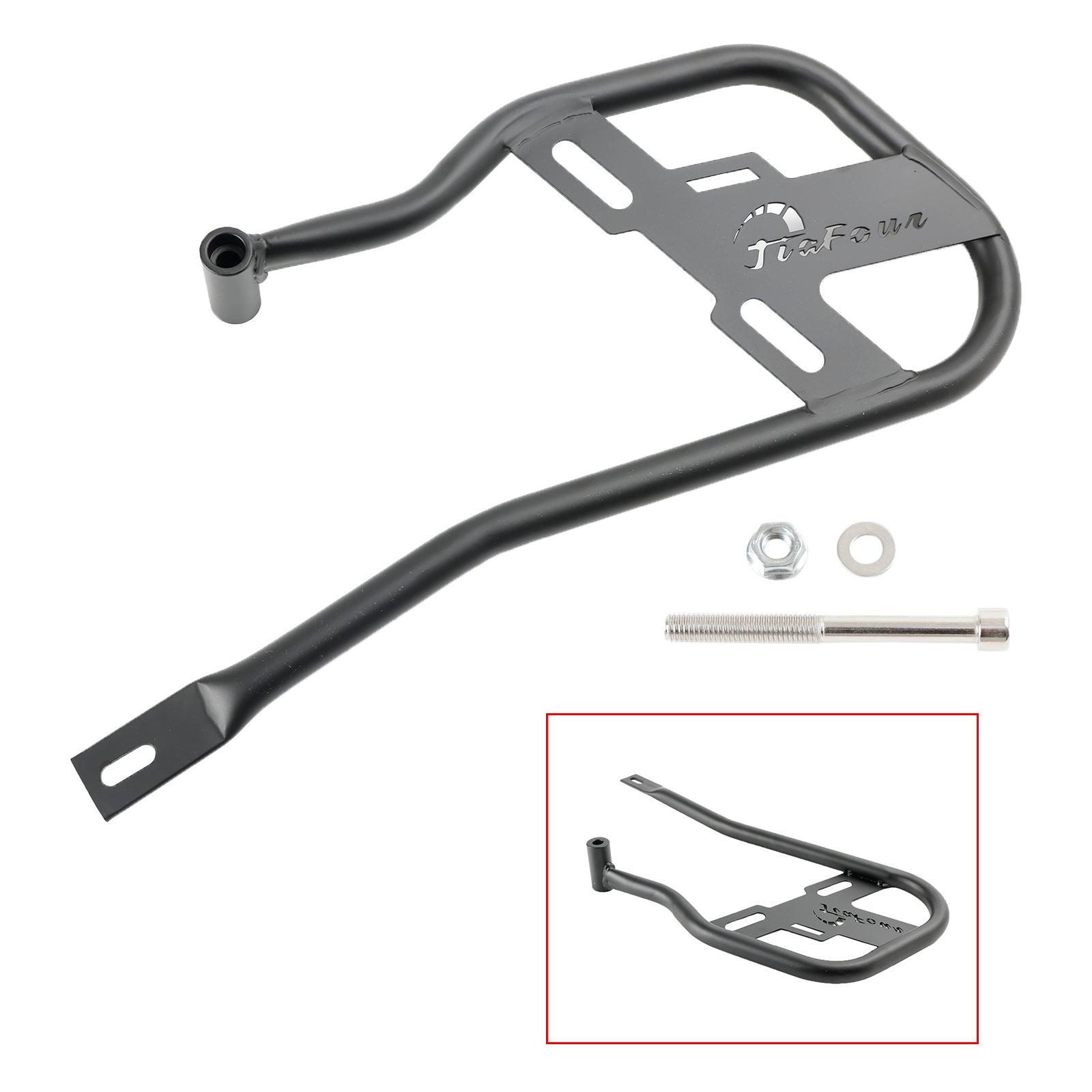 2022-2023 Field Hunter 350 Support de sacoche Support de montage bagage gauche