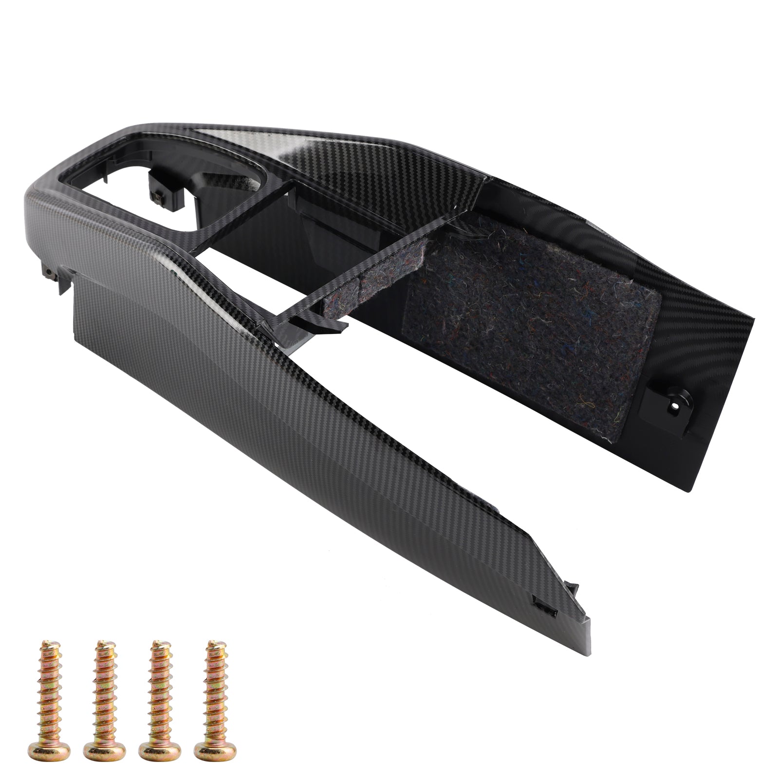 Modèle 1999-2005 de fibre de carbone de l'équilibre 1J1863201D de console centrale de voiture de VW Golf Jetta