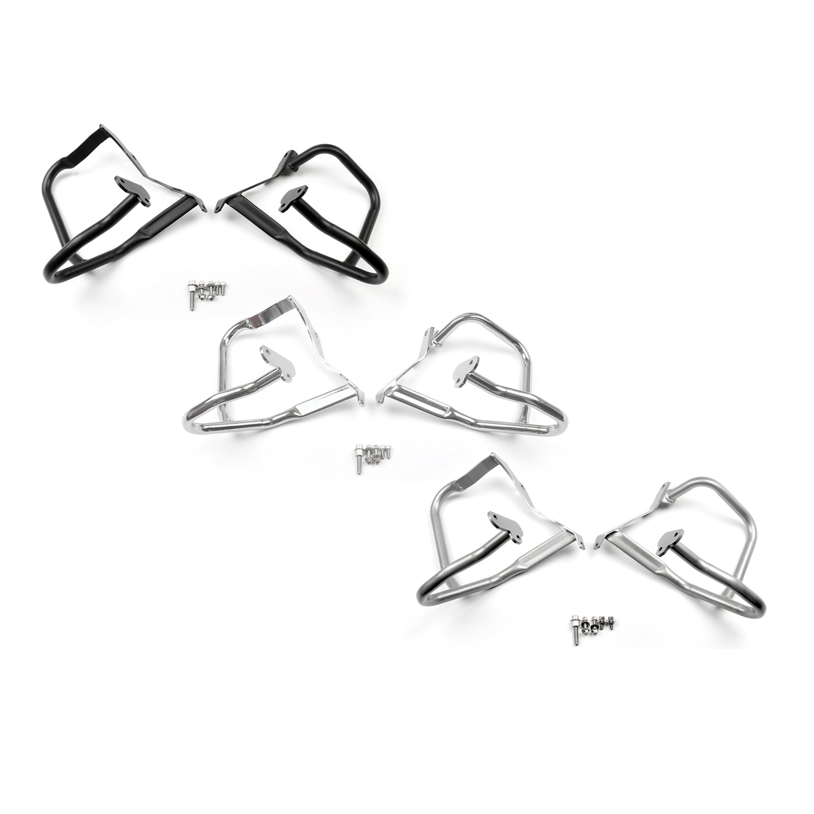 Front Engine Guard Crash Bars For BMW R 1200 RT R1200RT 2014-2016 Black