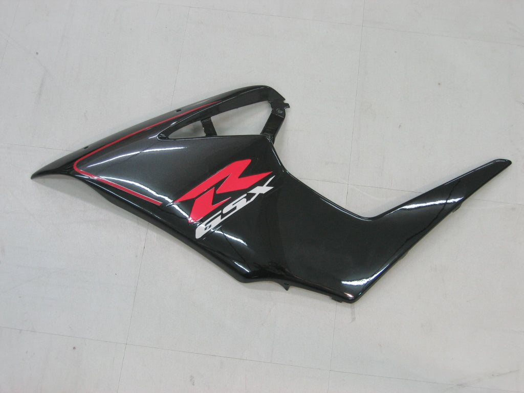 2005-2006 Suzuki GSXR 1000 Silver & Black GSXR Racing Fairings Generic