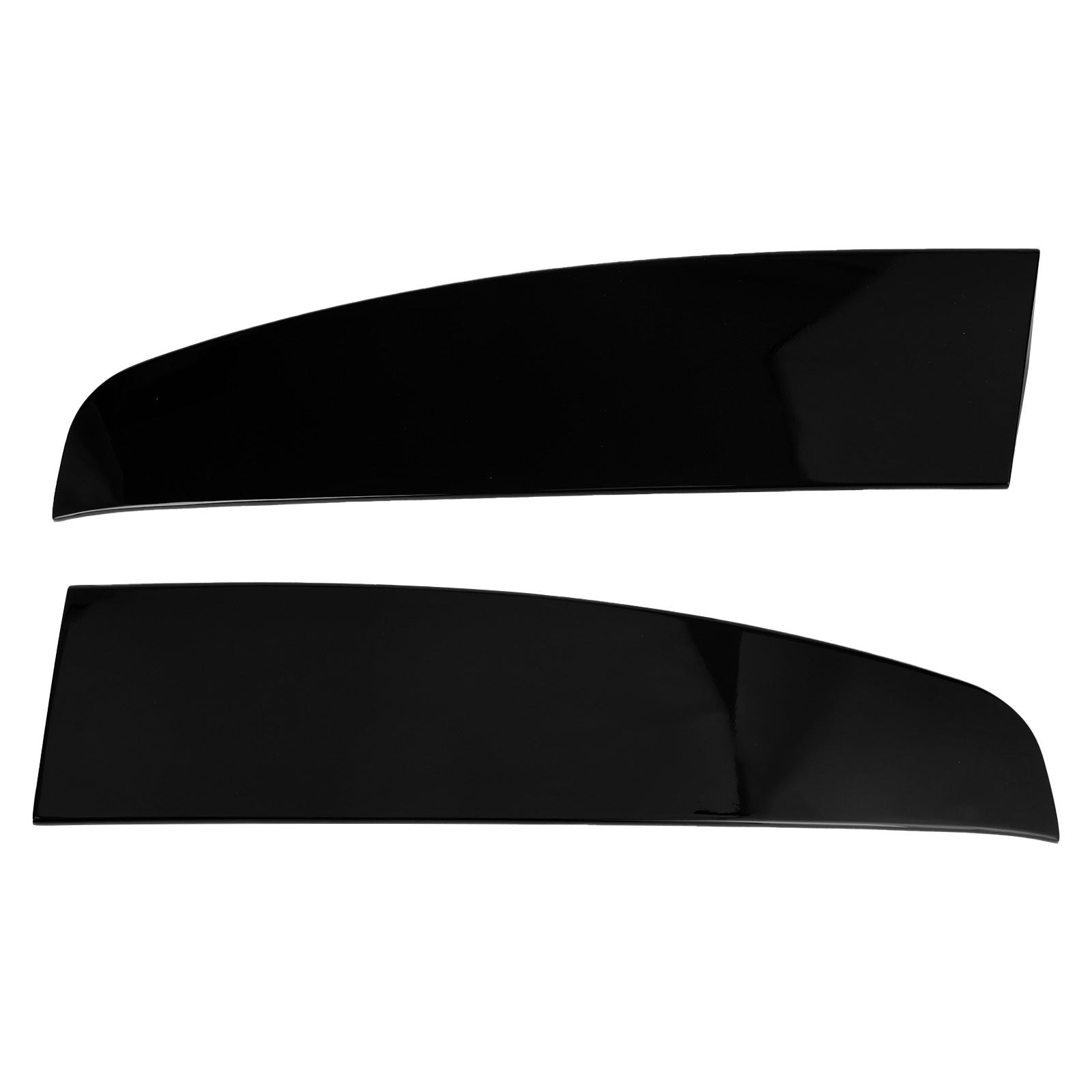 Gloss Black Rear Twin Barn Door Roof Spoiler Fit Ford Transit Custom 2012-2023