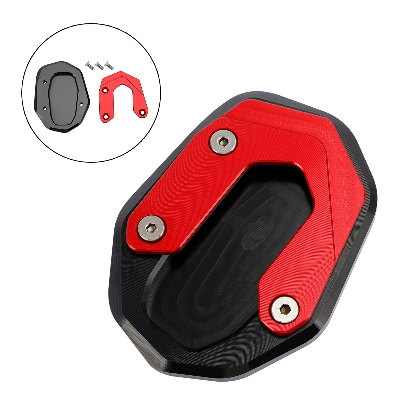 Kickstand Enlarge Plate Pad fit for Ducati Scrambler 400/800/1100 2015-2020