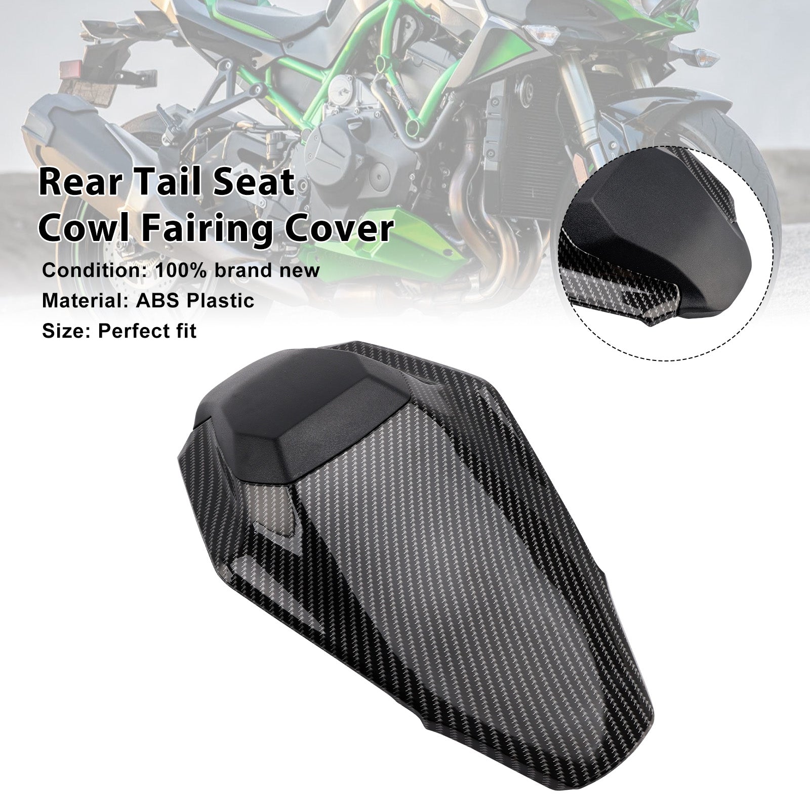 Rear Tail Seat Cowl Fairing Cover For Kawasaki Z900 Z900SE 2025-2026