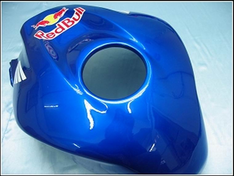 2007-2008 Honda CBR 600 RR Bleu Red Bull Racing Carénages Générique