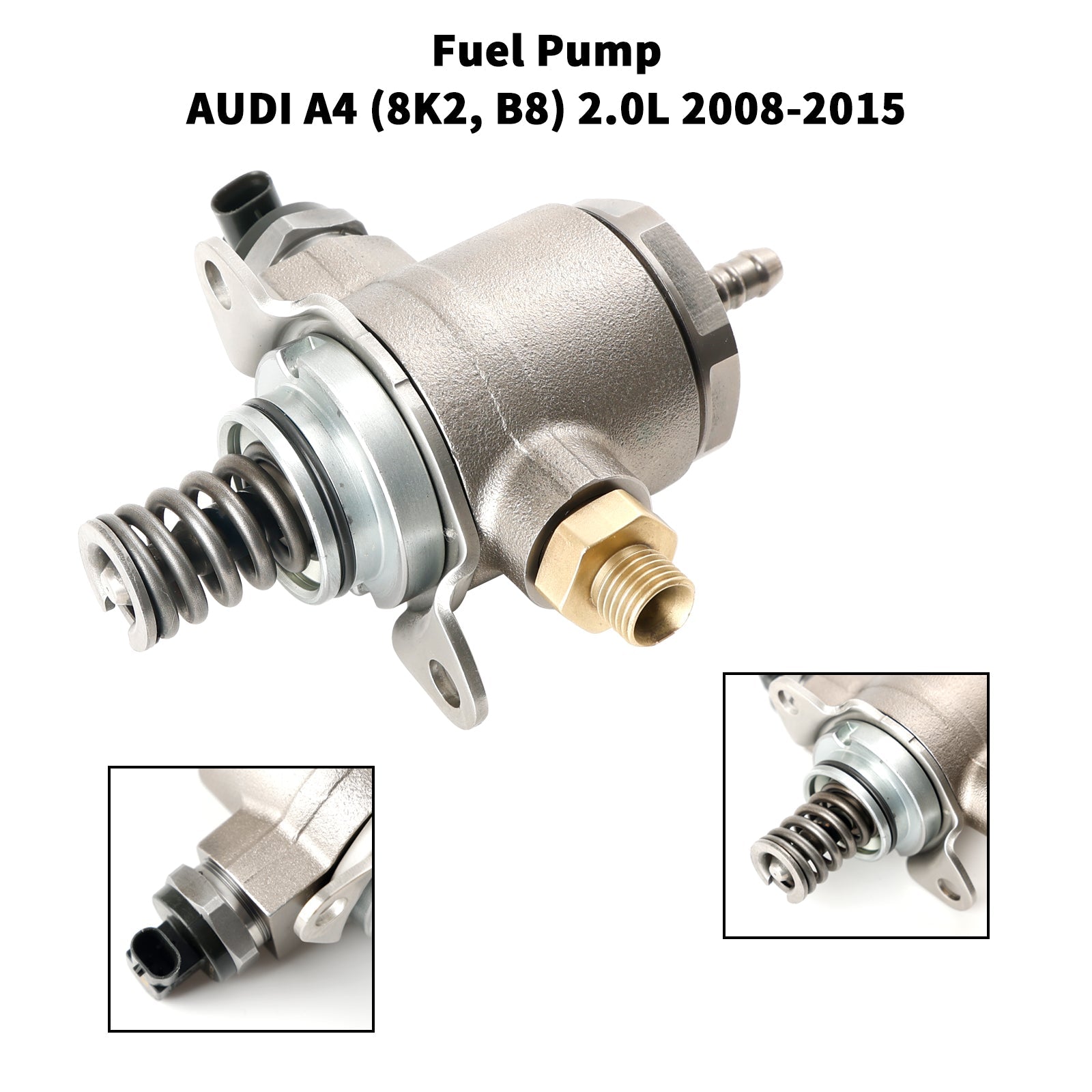 2009-2017 UDI A5 Cabriolet (8F7) 2.0L Hogedrukpomp Brandstofpomp 06J127025E