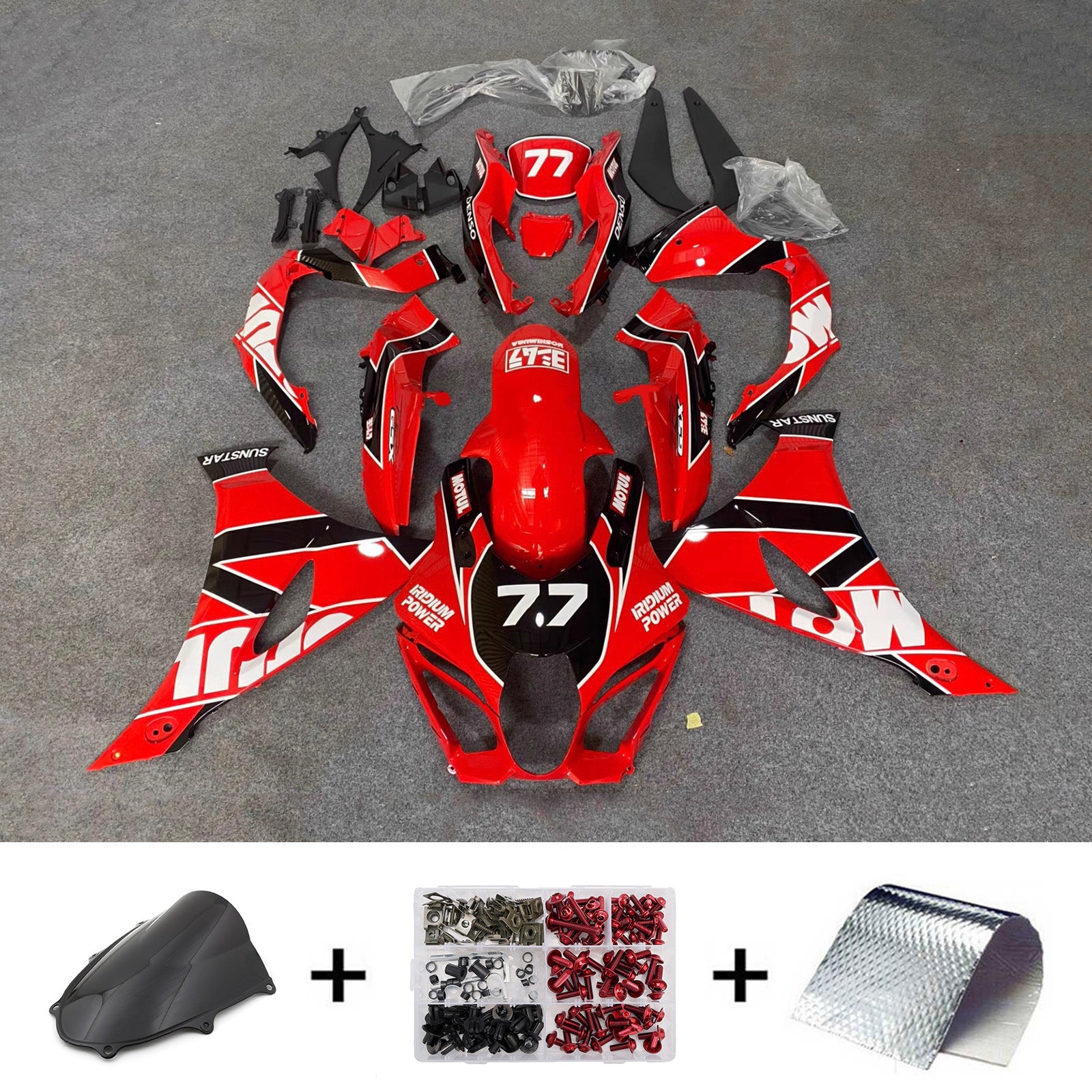 Injection Fairing Kit Bodywork Plastic ABS For Suzuki GSXR1000 2017-2025 K17