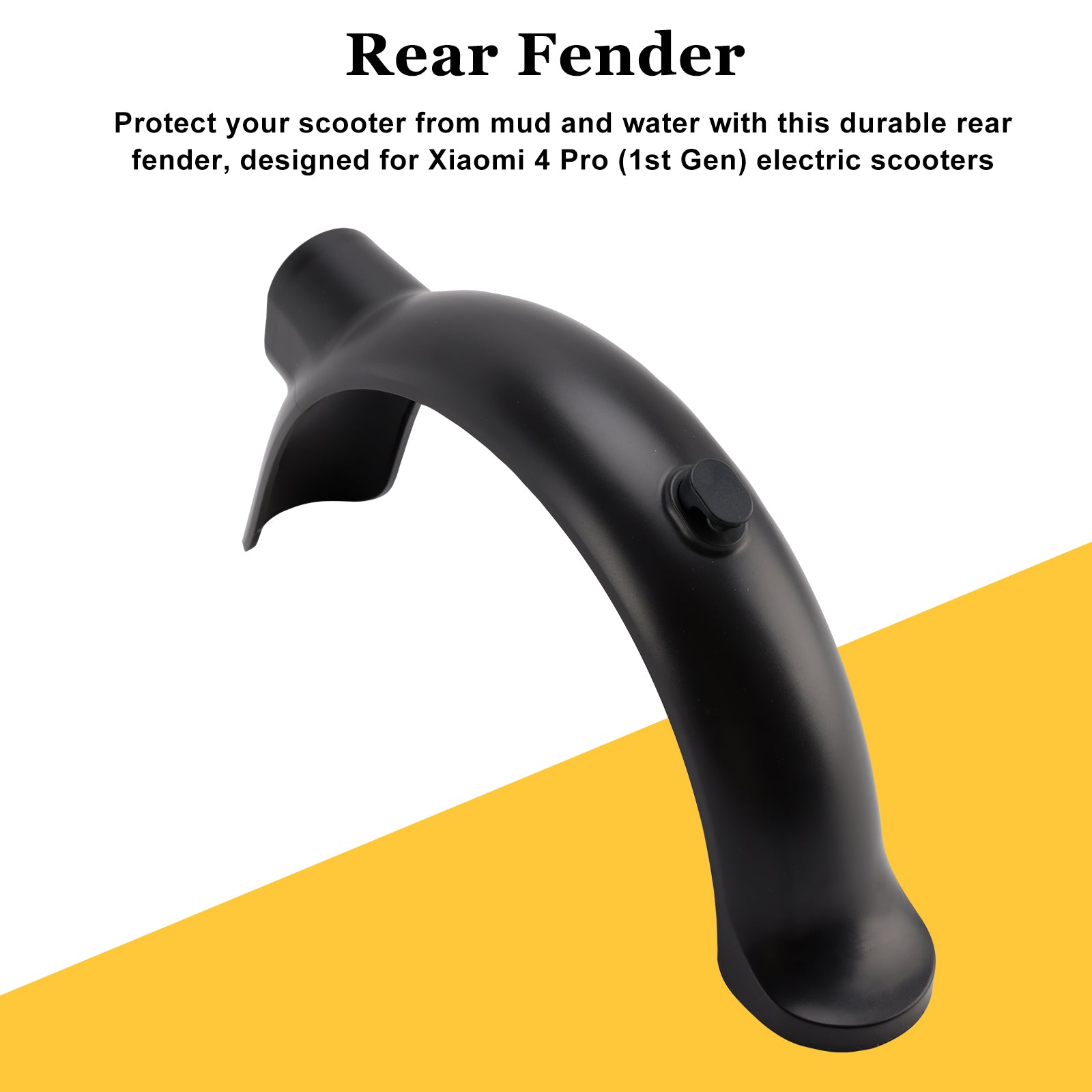 Achterspatborden compatibel met Xiaomi 4 Pro (1e generatie) e-scooter