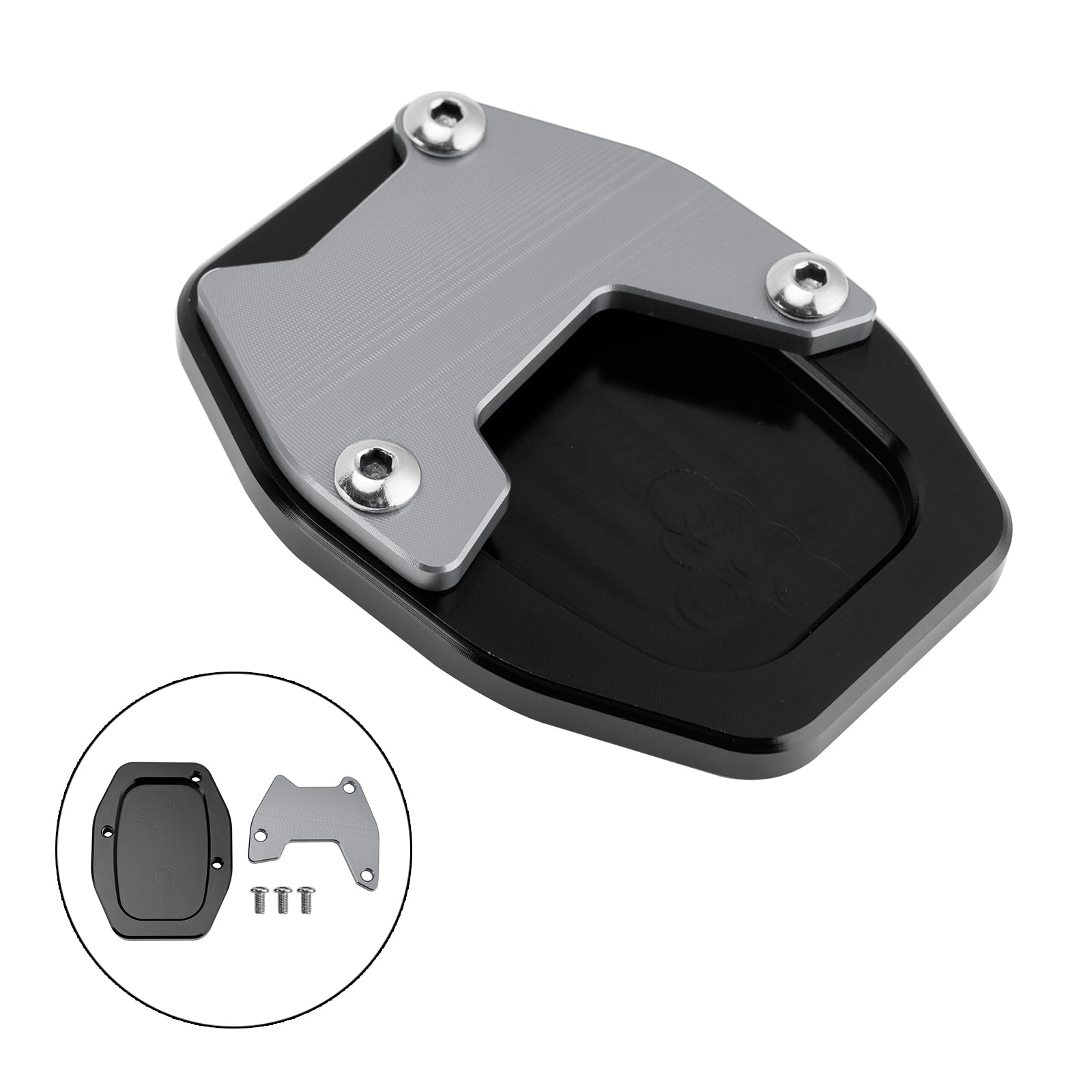 Kickstand Enlarge Plate Pad fit for Honda X-ADV 750 NSS750 21-25 Foza 750 21-23