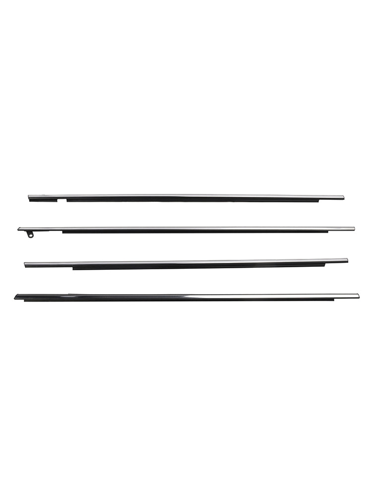 2009-2016 TOYOTA VENZA 4PCS CROMO EXTERIOR DO JANDA MOLIFICAÇÃO DE WEATHERSTRIP 757120T010