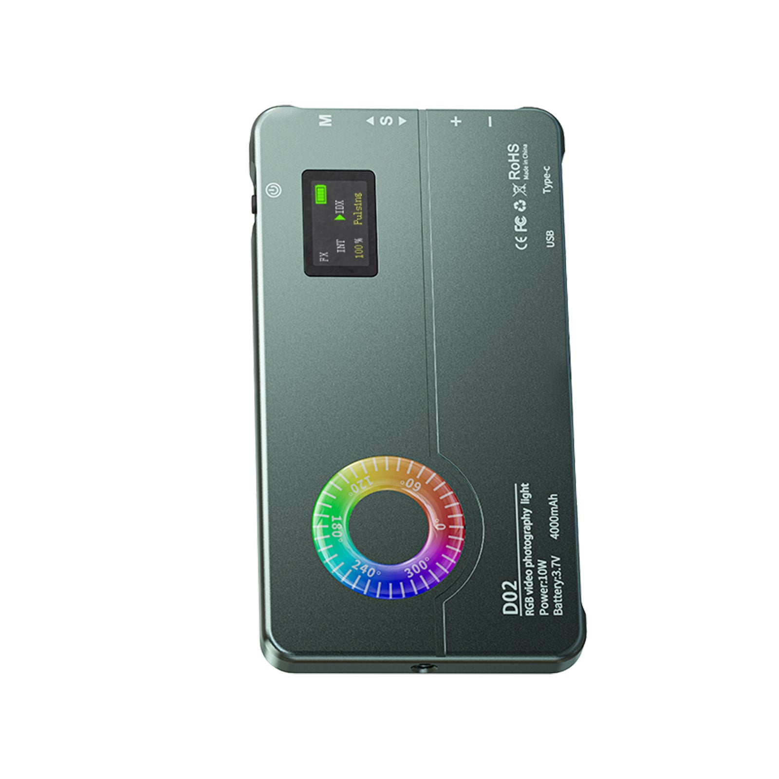 D02 RGB lumière de remplissage caméra vidéo téléphone portable en direct couleur Led lumière de remplissage