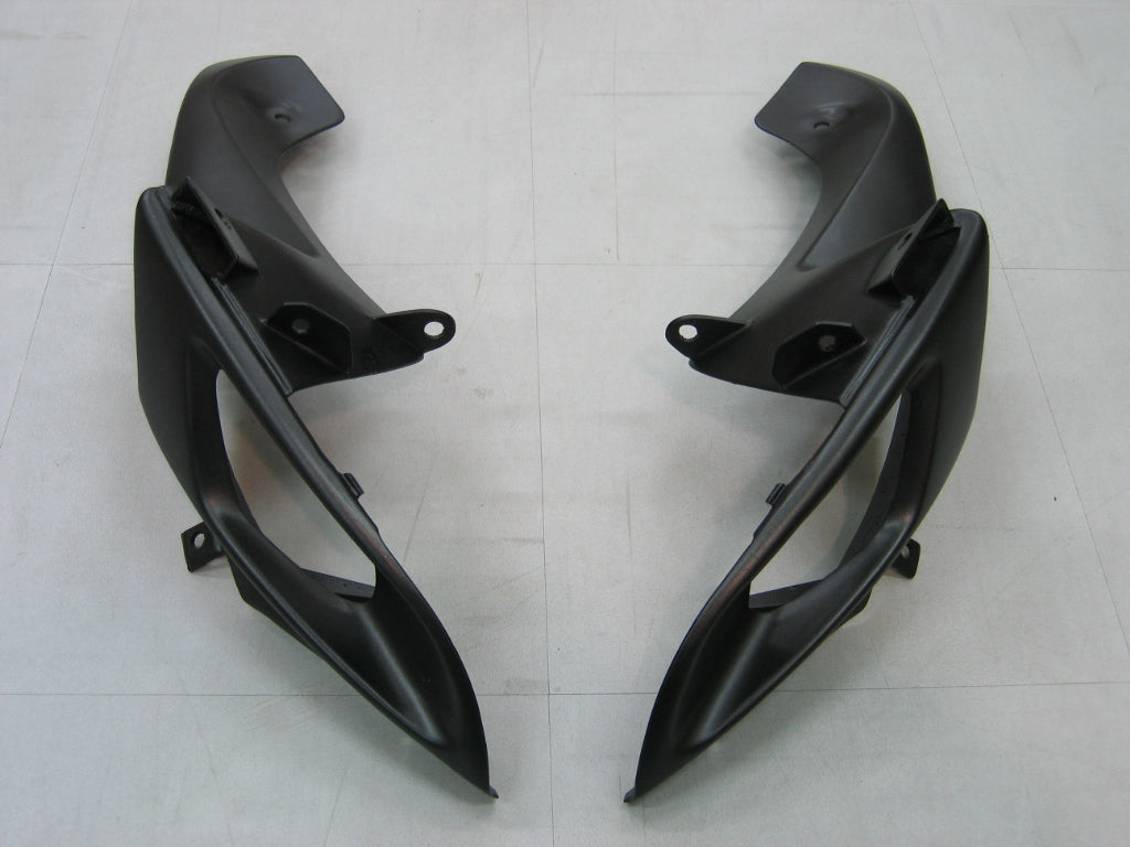 2006-2007 GSXR 600/750 Black Bodywork Fairing ABS Injection Molded Plastics Set Generic