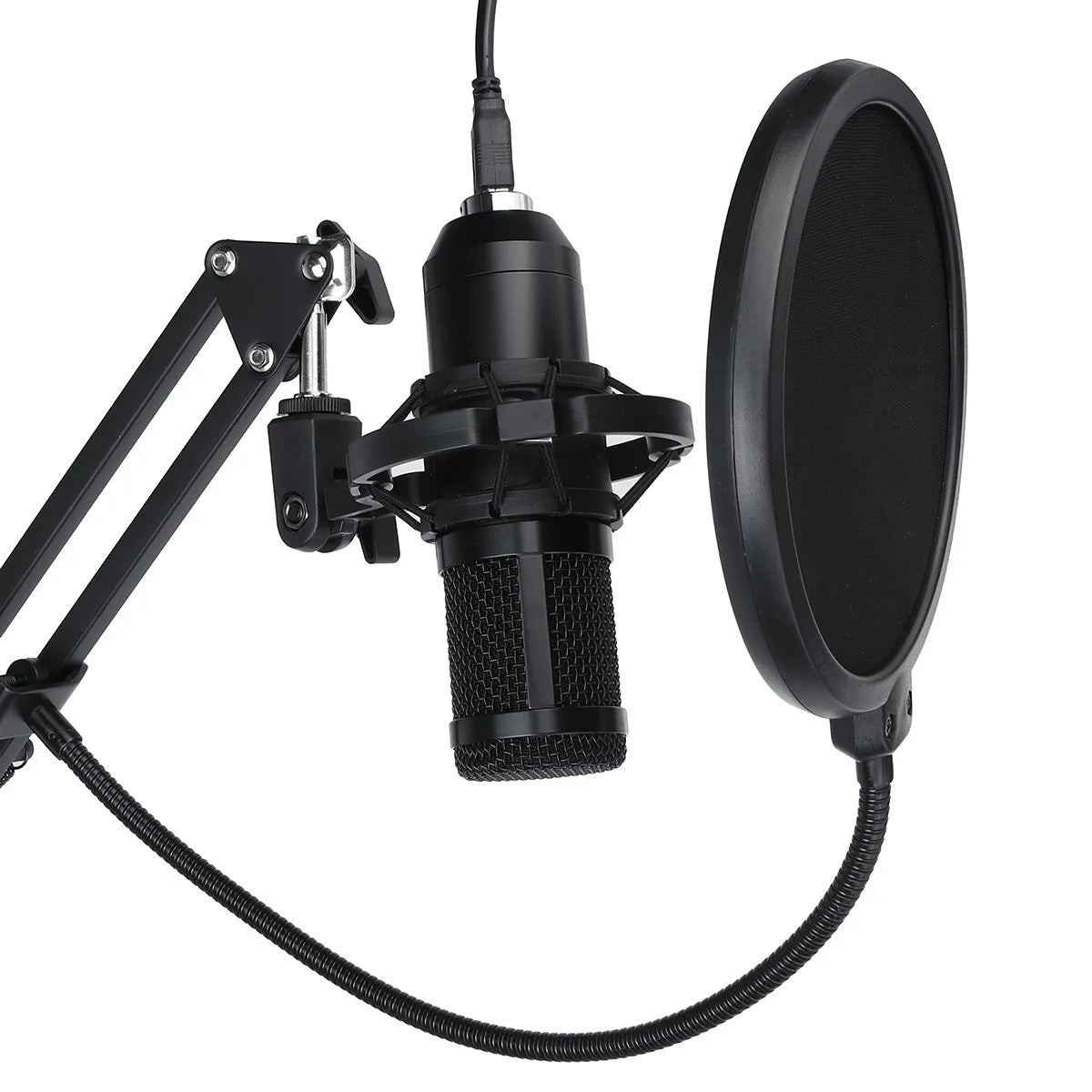 Microphone à condensateur USB BM800, Kit de Microphone de Studio PC pour chant et Streaming