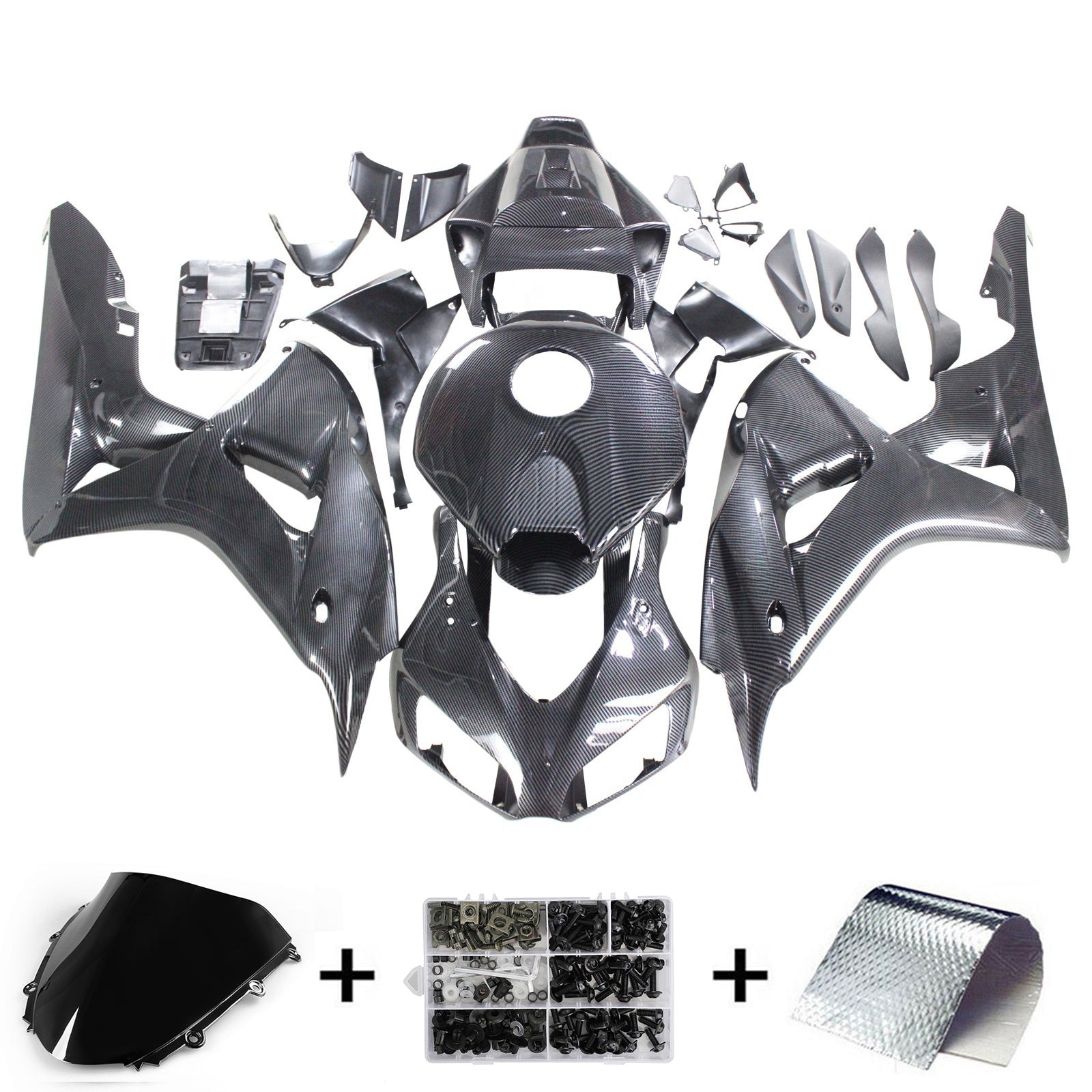 Injection Fairing Kit Bodywork Plastic ABS For Honda CBR1000RR 2006-2007