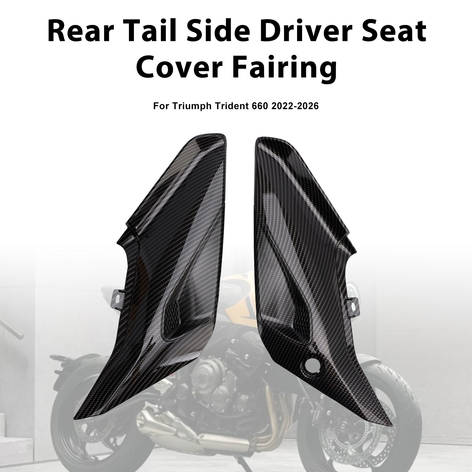Side Seat Panel Fairing Cowl For Trident 660 2022-2026