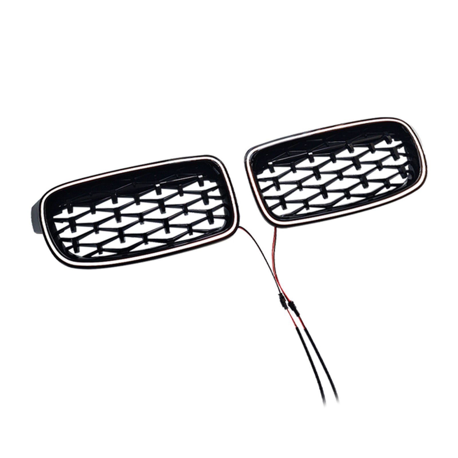 Diamond Front Kidney Grille Grill Fit BMW 3 Series F30 F31 F35 2012-2019