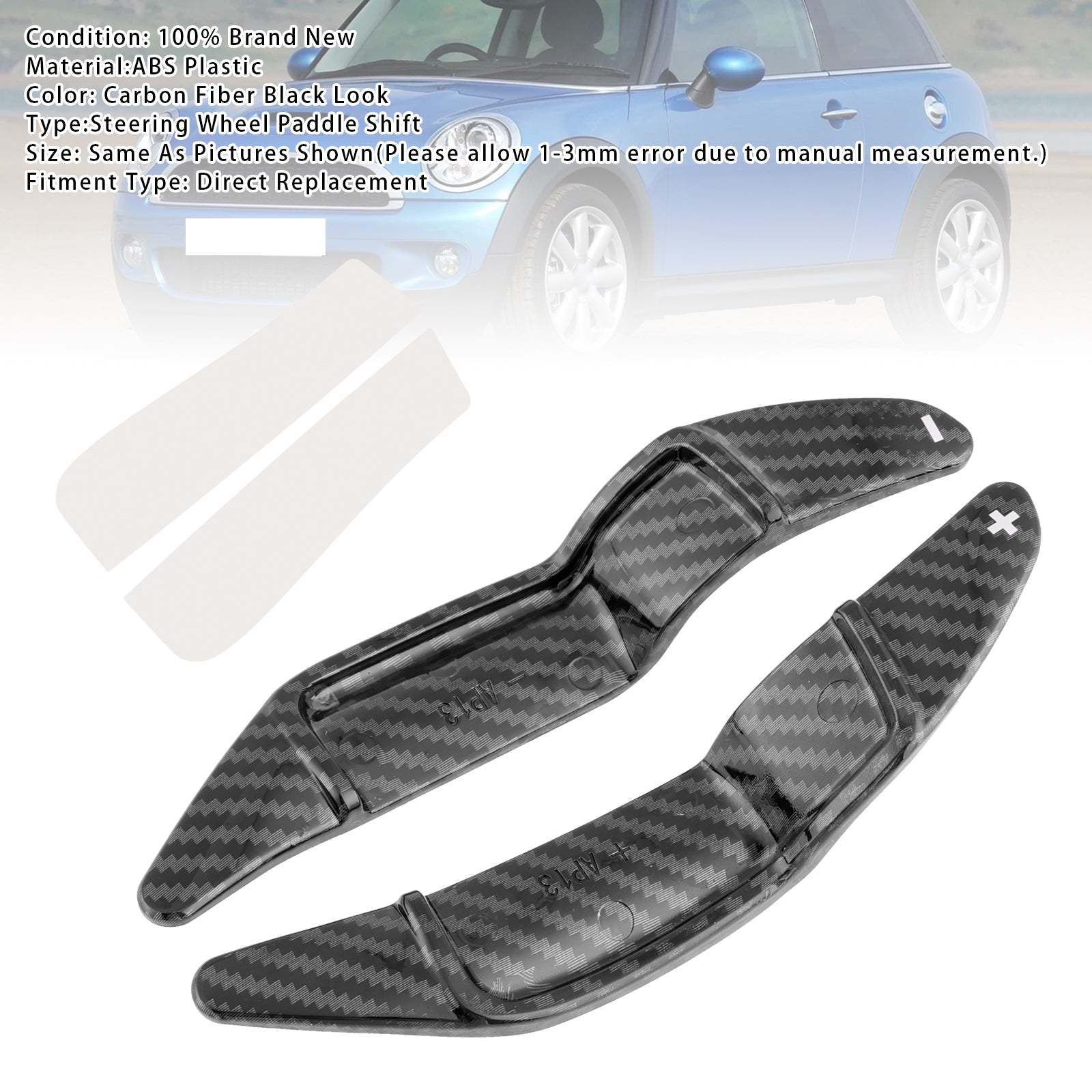 Steering Wheel Paddle Shifter Extension For Mini R55 R56 R58 R60 R61