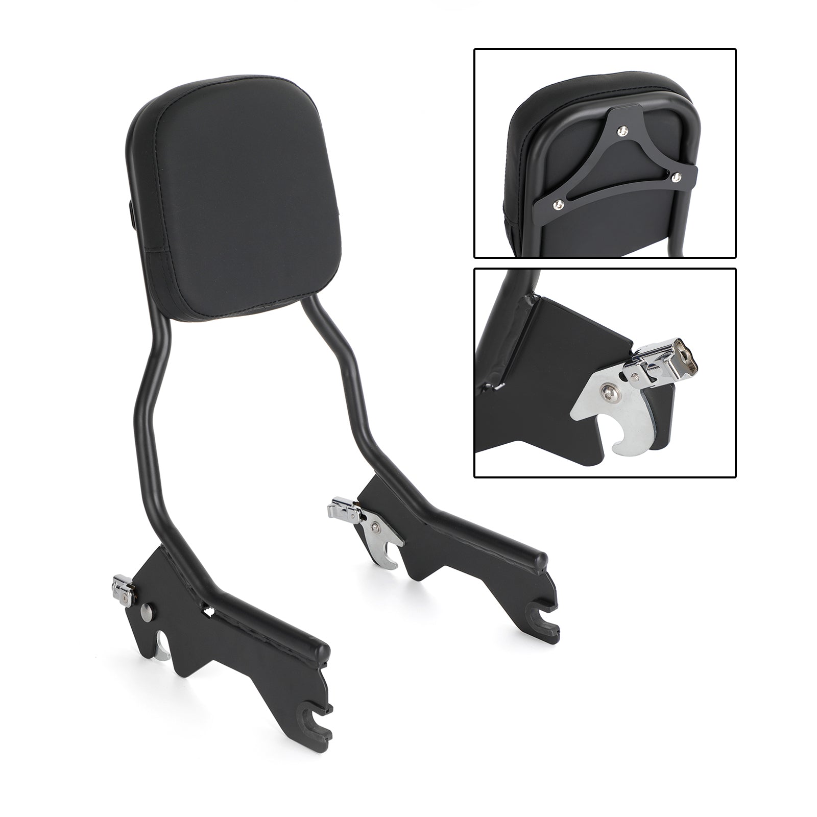 Passenger Backrest fit for Deluxe Heritage Classic Softail Slim FLSL 2018-2020