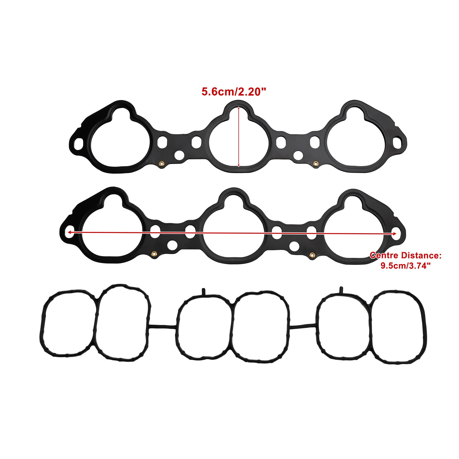 Intake Manifold Gasket Set MS97143 Fit Nissan Infiniti 3.5L V6 Gas 2007-2024