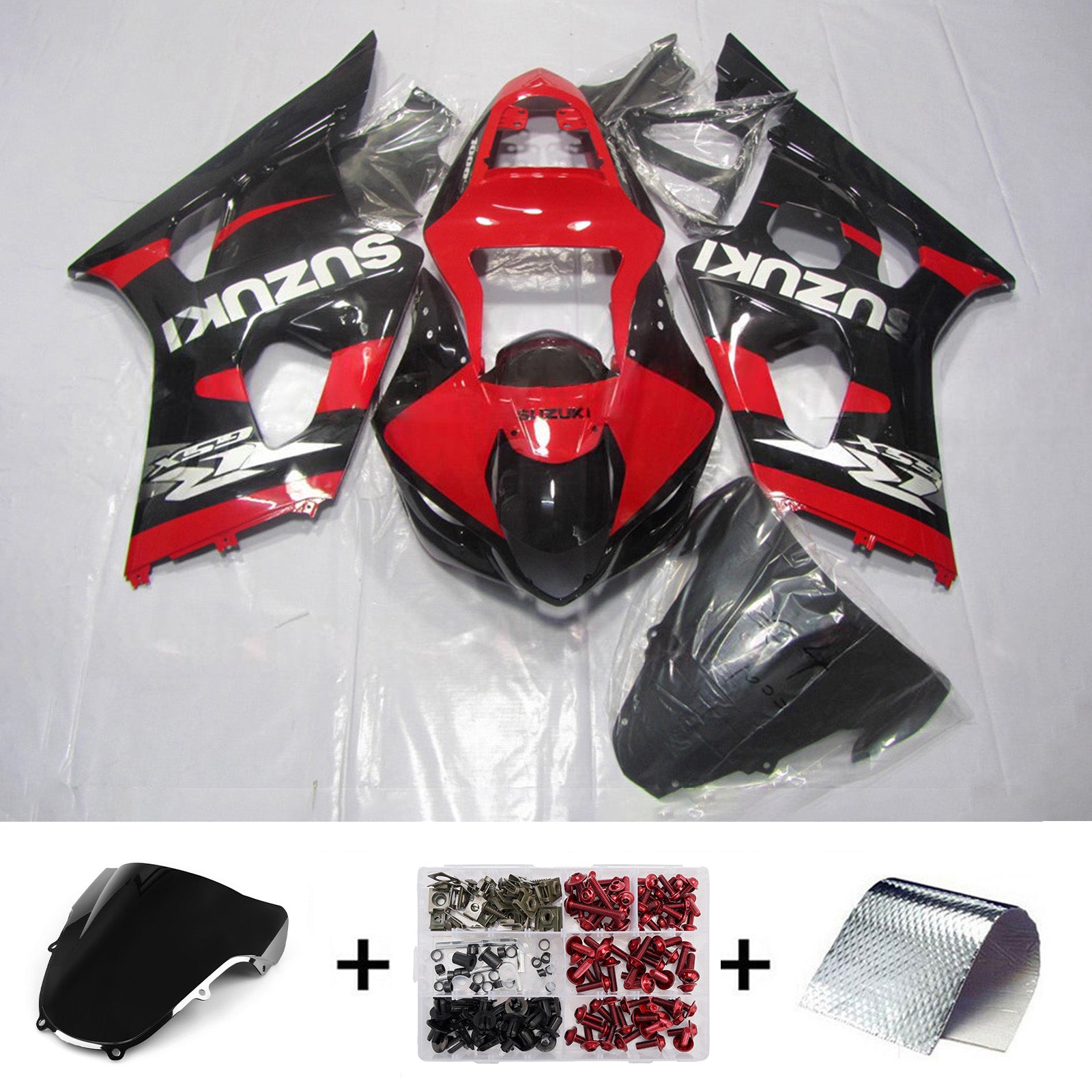Injection Fairing Kit Bodywork Plastic ABS For Suzuki GSXR1000 2000-2002 K1 K2