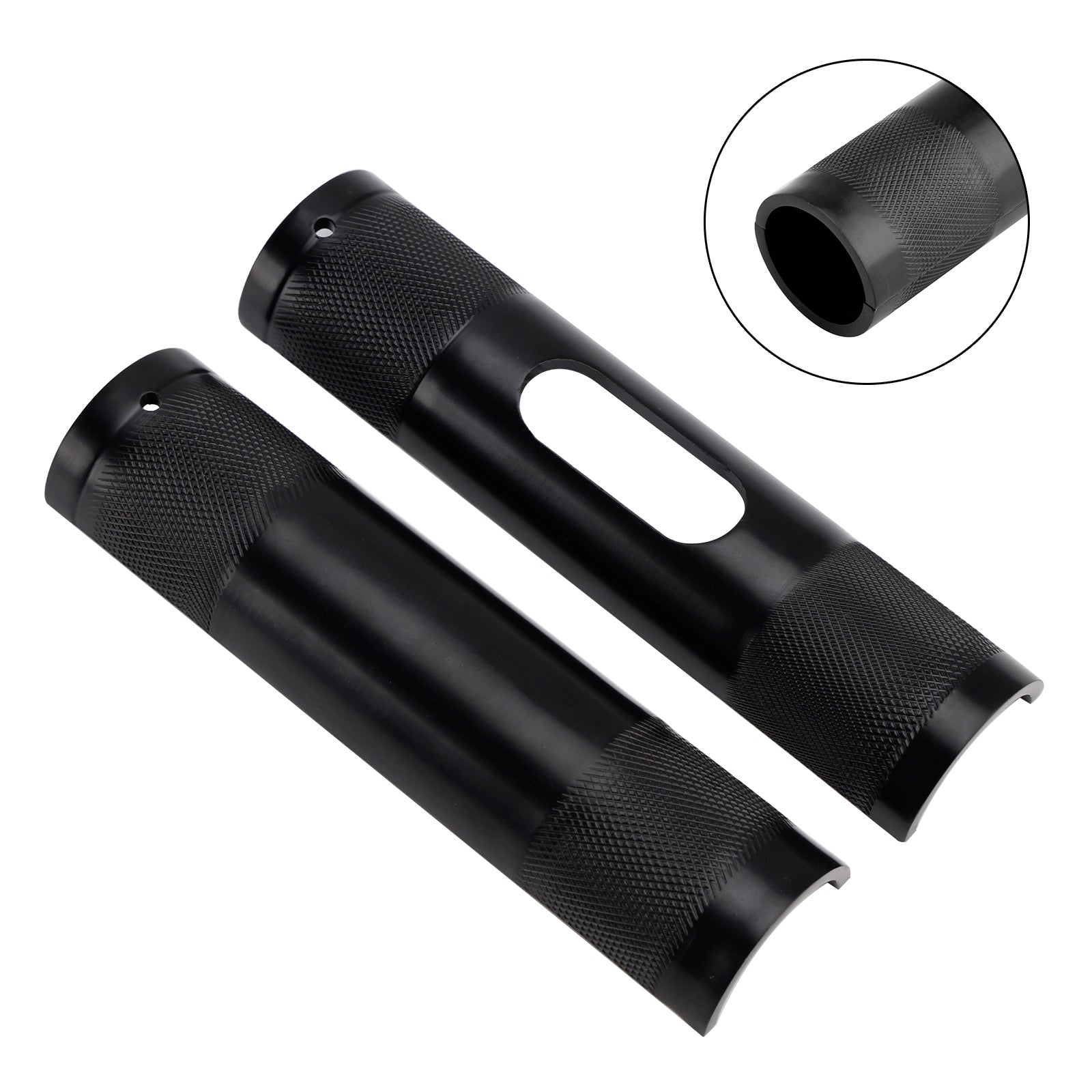 1-1.25" Diameter Rising Handlebar Adapter Black For Dyna Road Glide Road Kingw