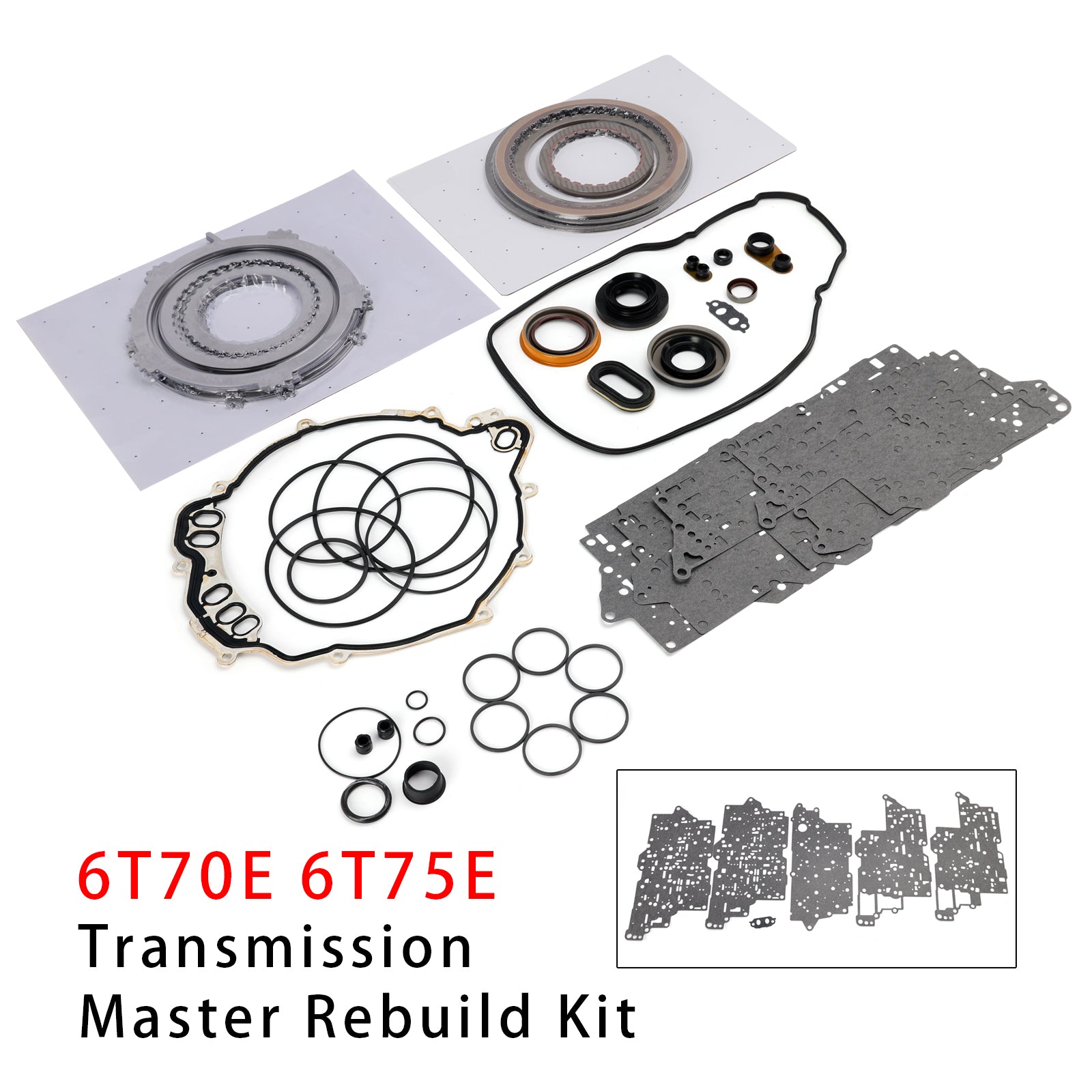 6T70E 6T75E Auto Transmission Master Rebuild Kit For Buick Cadillac Chevy