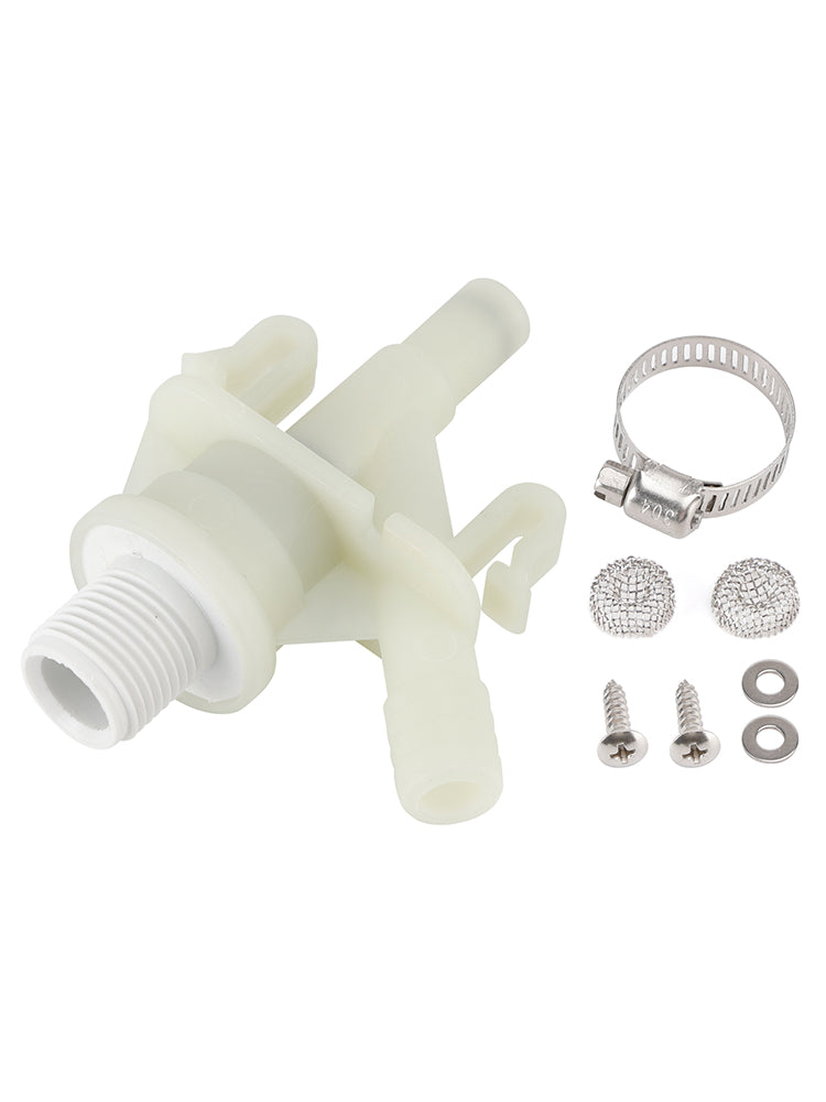 Kit de válvula de agua para inodoro Dometic serie 300/310/320 RV/Camper/remolque