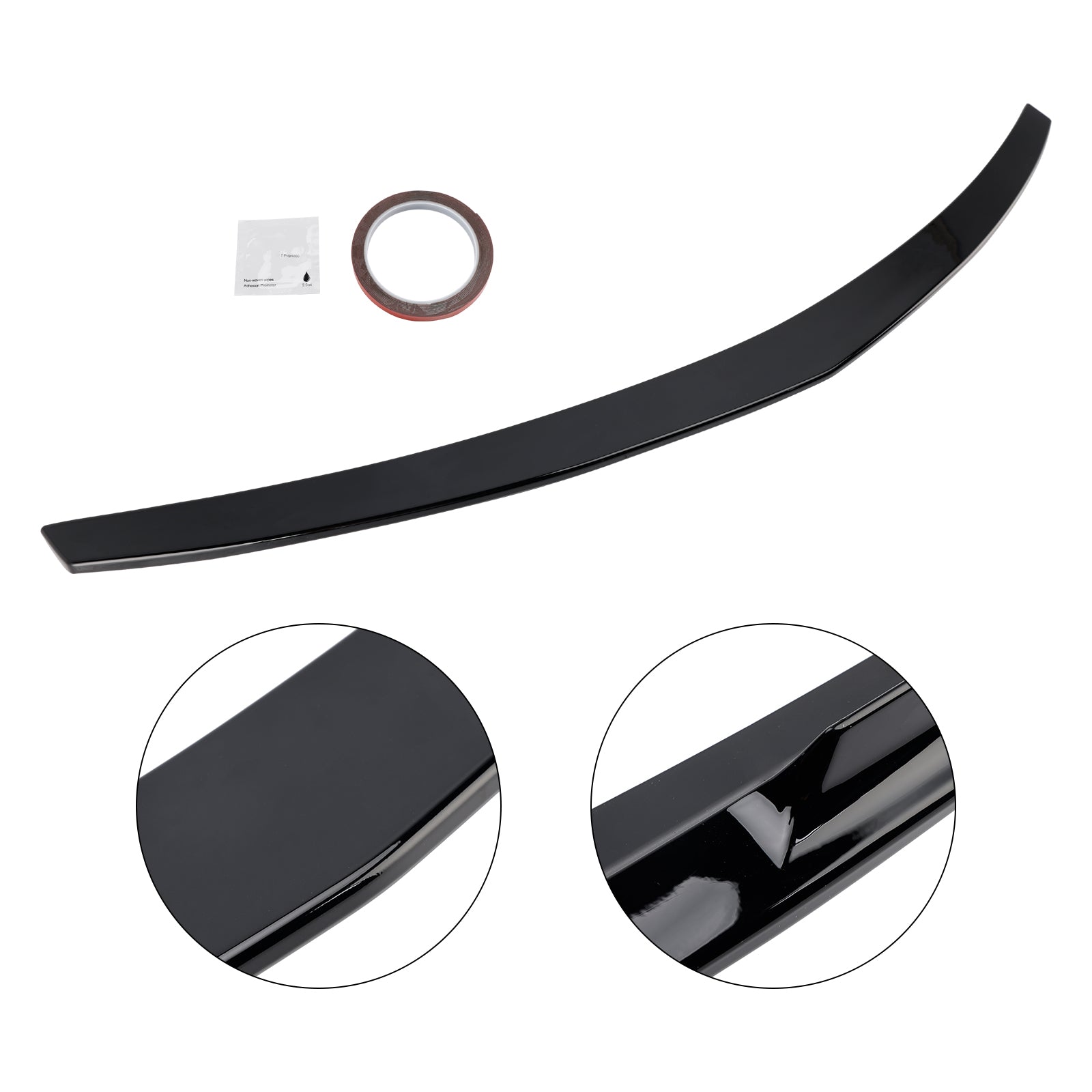 Mercedes-Benz Classe E 2010-2017 W207 Aileron arrière noir brillant pour coupé