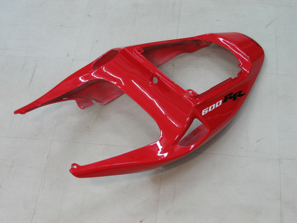 2005-2006 Honda CBR 600 RR Red & Black CBR Honda Racing Fairings Generic