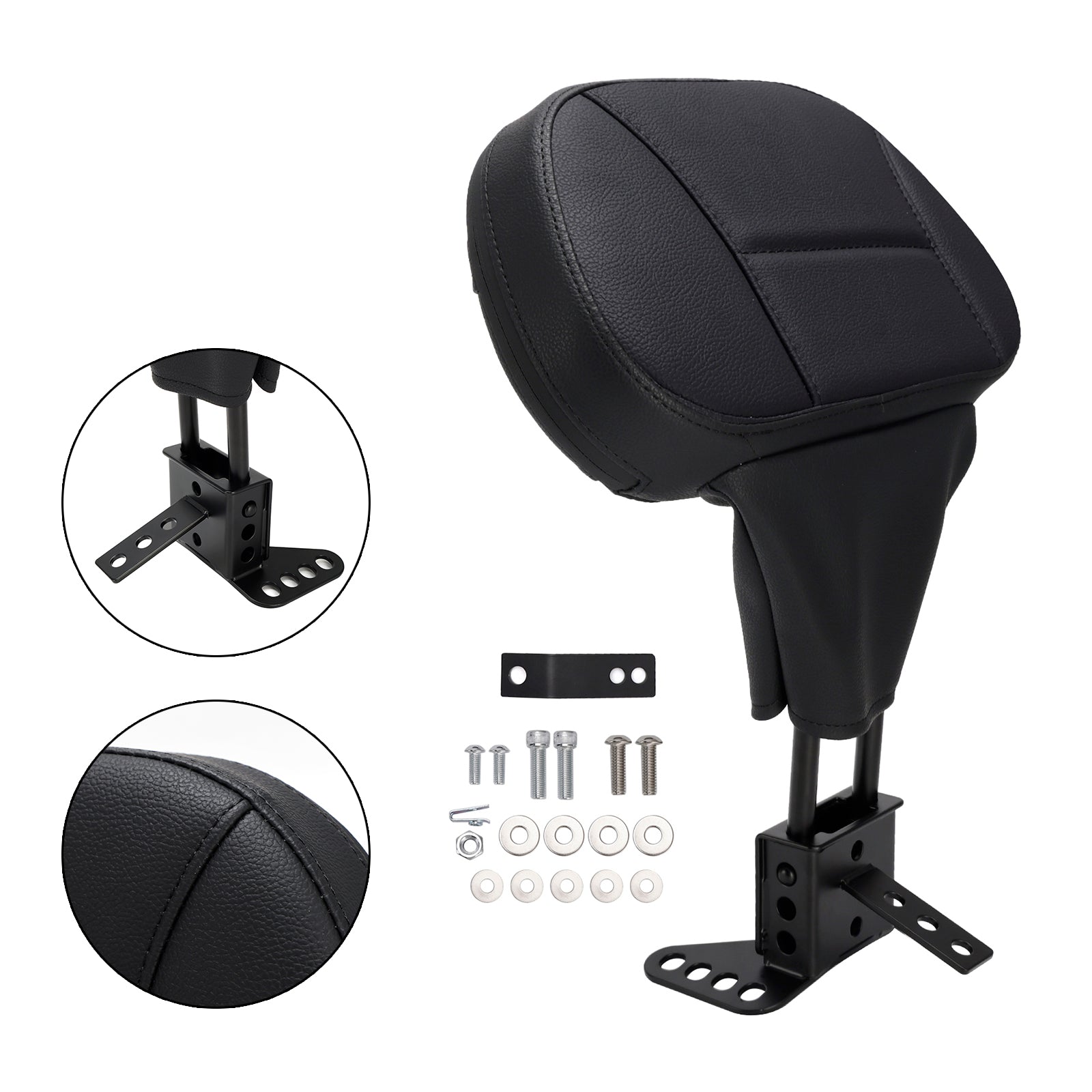 1988-2008 Street Electra Road Glide Road King Tri Glide Driver Backrest pad