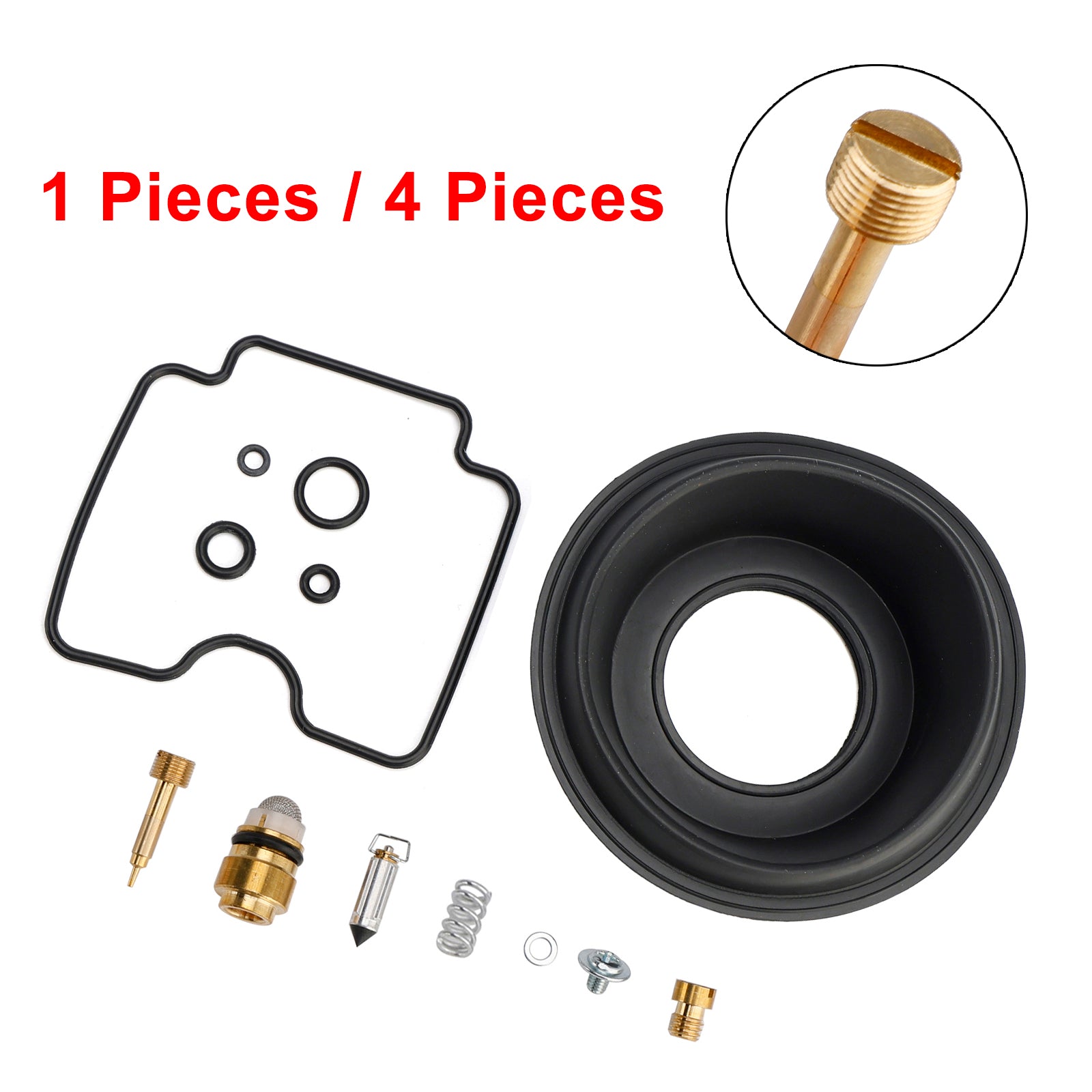 Carburetor Rebuild Repair Kit fit for Yamaha FAZER FZ-1 FZS1000 2001-2005