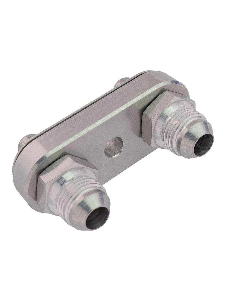 6L80E 6L90E 8L90E Transmission Cooler Line Adapter Plate with 8AN Fittings Seal