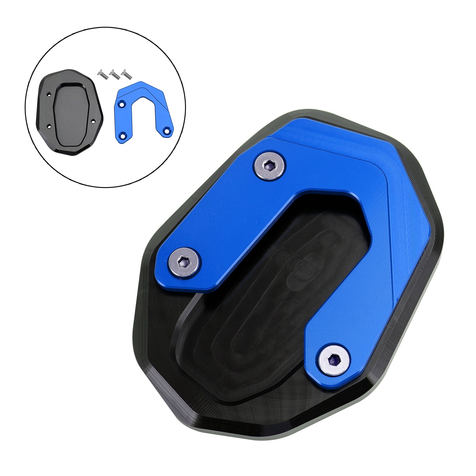 Kickstand Enlarge Plate Pad fit for Ducati Scrambler 400/800/1100 2015-2020