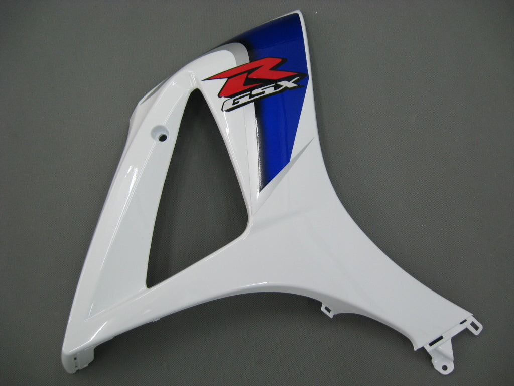 2007-2008 Suzuki GSXR 1000 blauw-witte GSXR Racing stroomlijnkappen algemeen