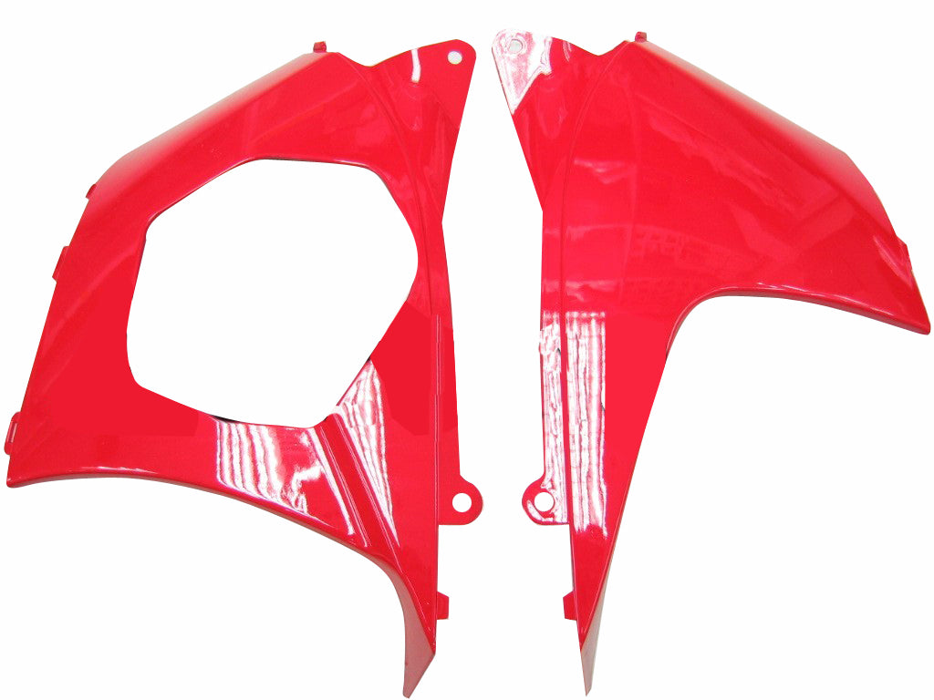 2007-2008 Suzuki GSXR 1000 Silver & Red GSXR Racing Fairings Generic