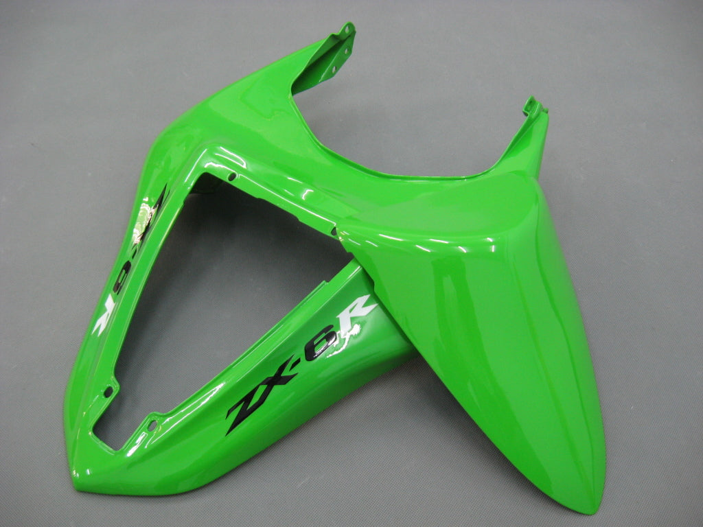 2007-2008 Kawasaki ZX6R 636 Injection Fairing Kit Bodywork Plastic ABS