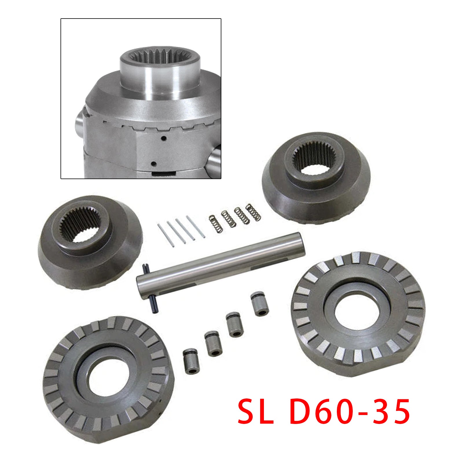 Locker Dana 60 35 Spline SL D60-35 POZI NÁKLA