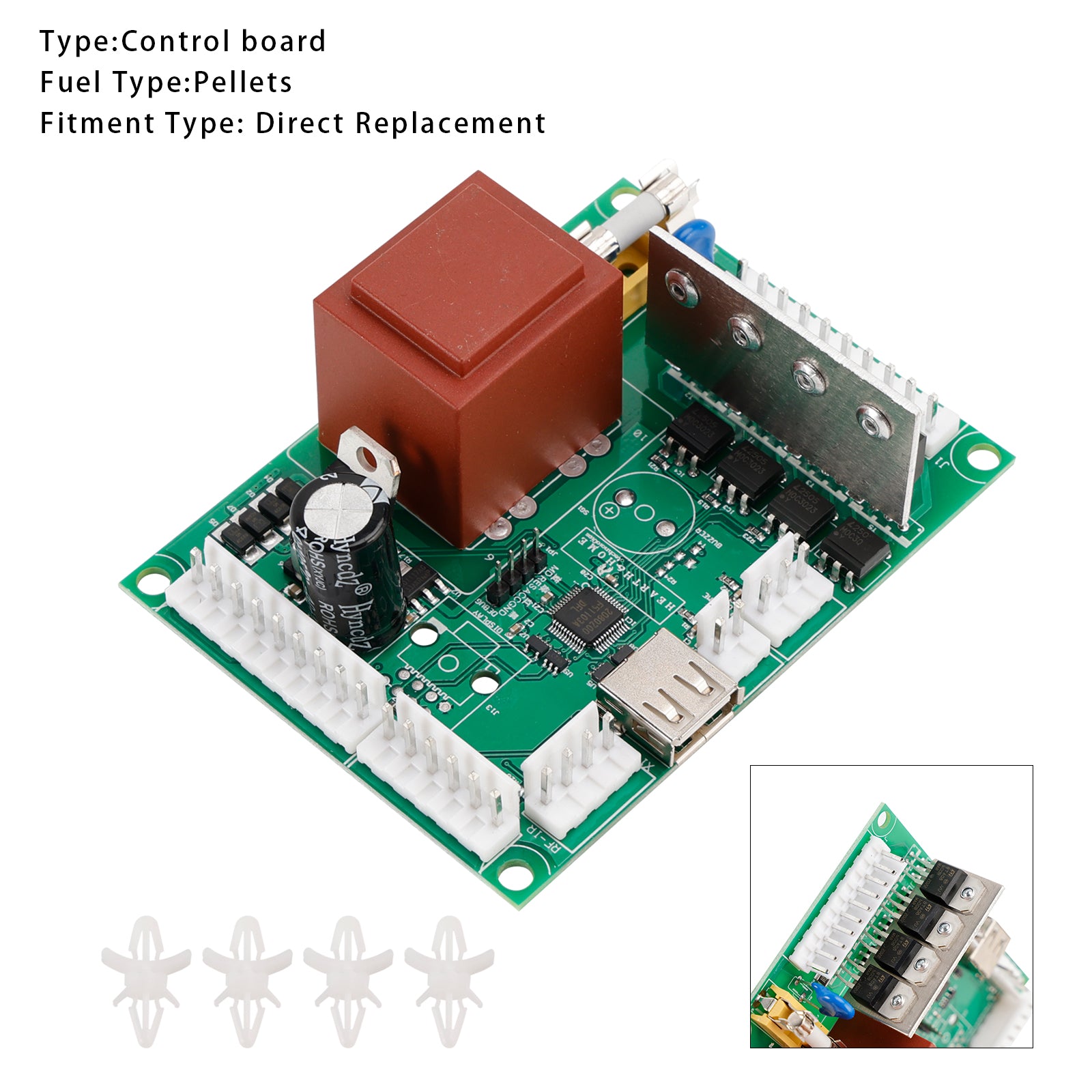 Circuit Control Board SRV7077-050 for PP130, Pleasant Hearth PH50PS PH50CABPS