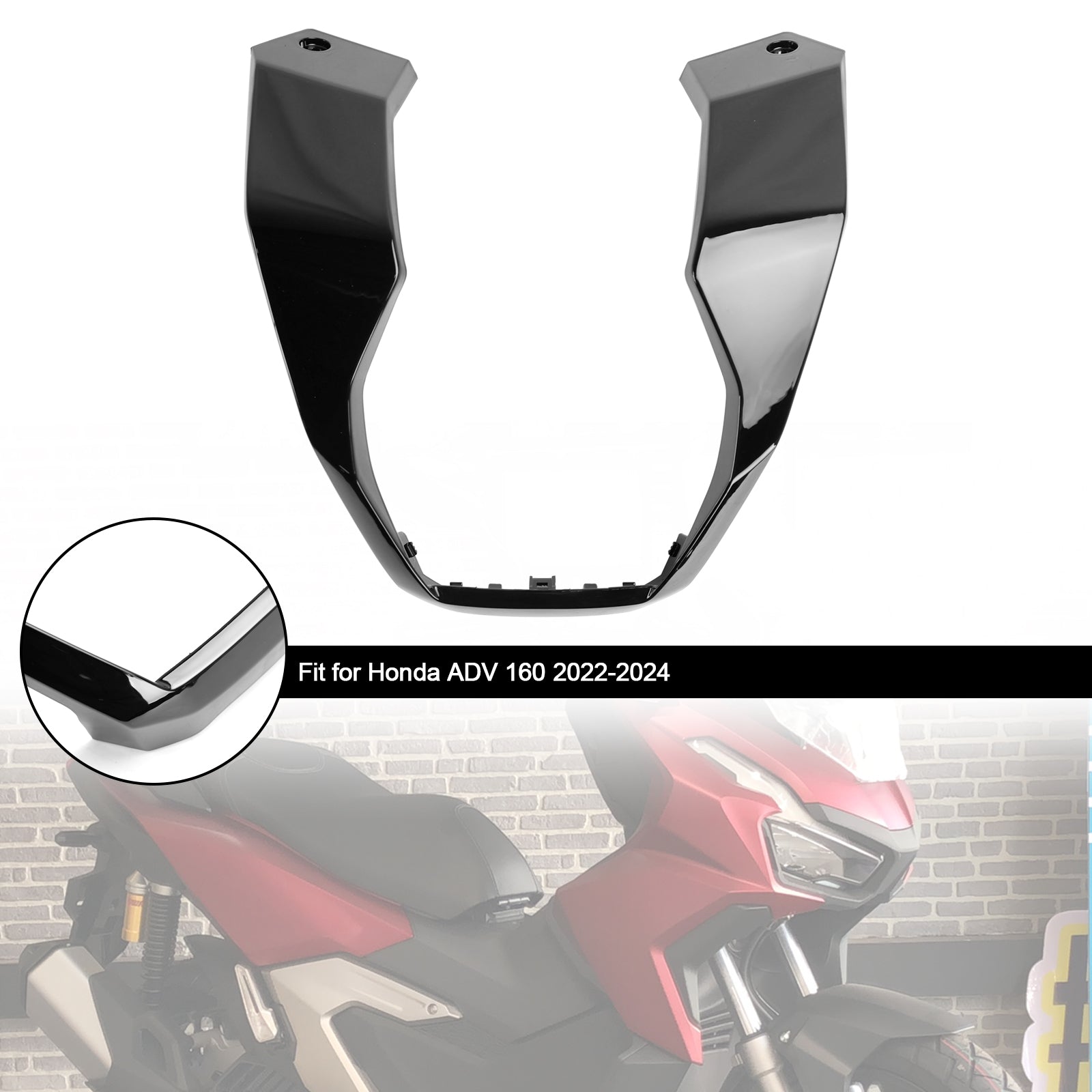 2023-2024 Honda ADV 160 Handlebar Driver Middle box lower cover Fairing